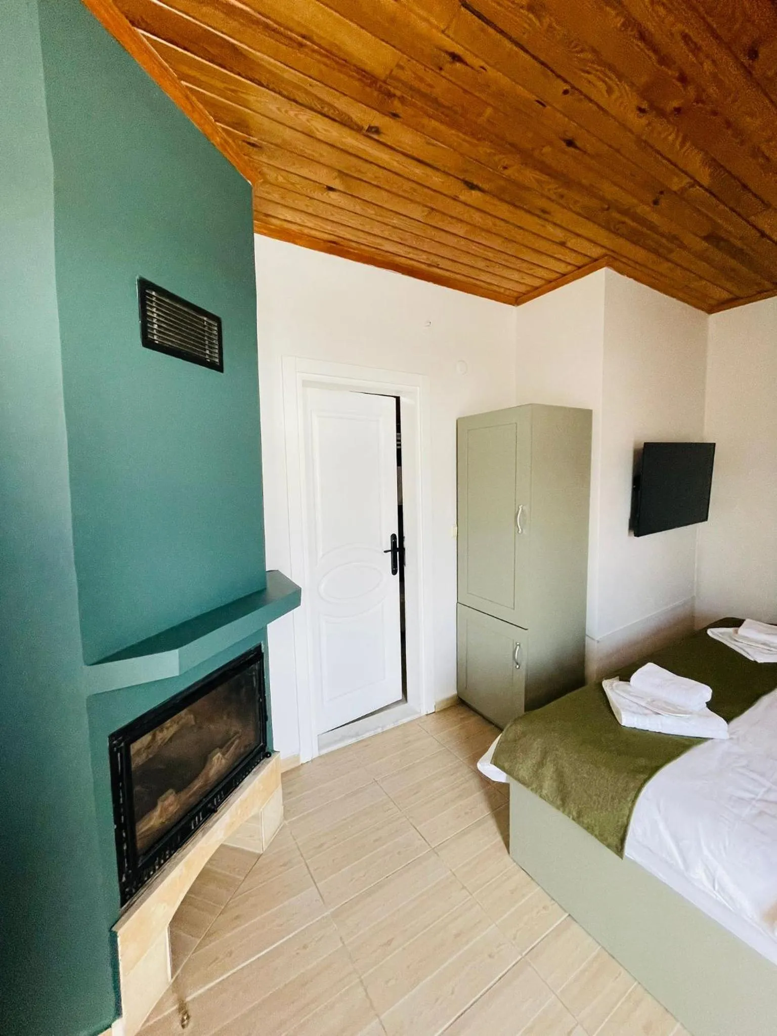 TV and multimedia, Bed in Ağva Manolyam Otel