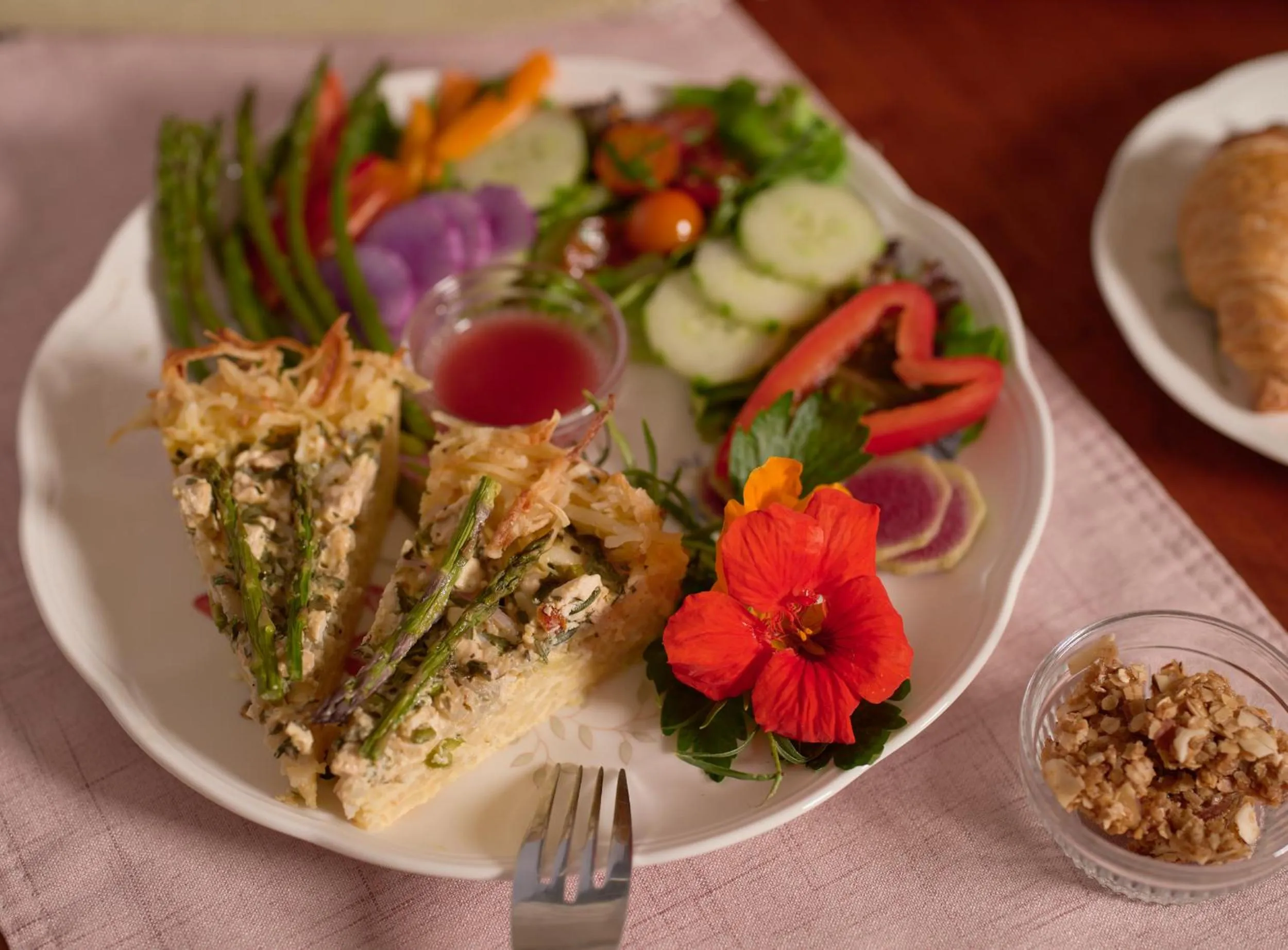 Breakfast in Mooreland Garden Inn