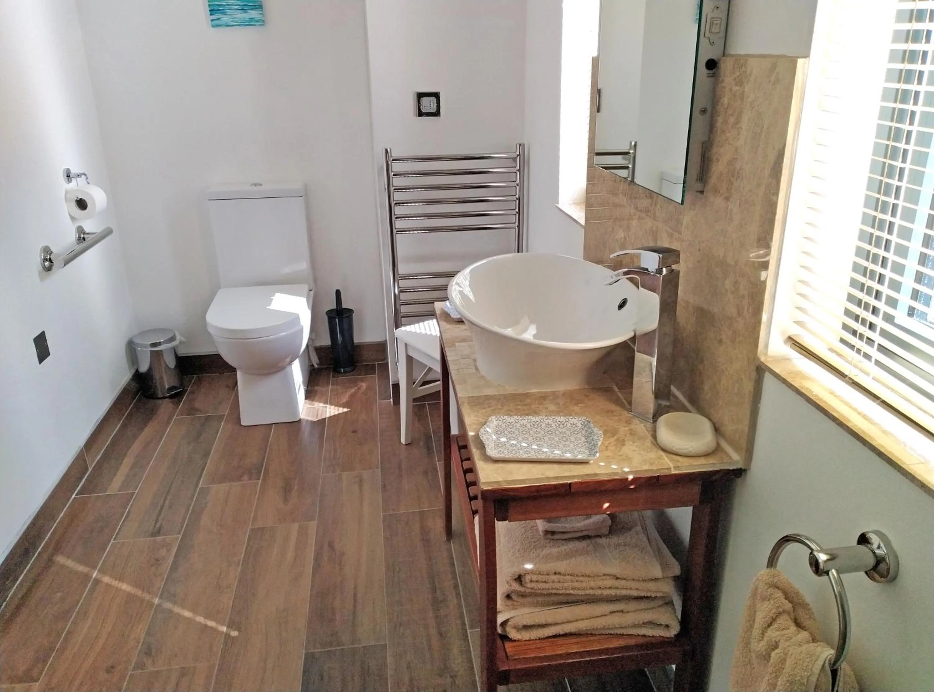 Bathroom in The Gallery Lodges