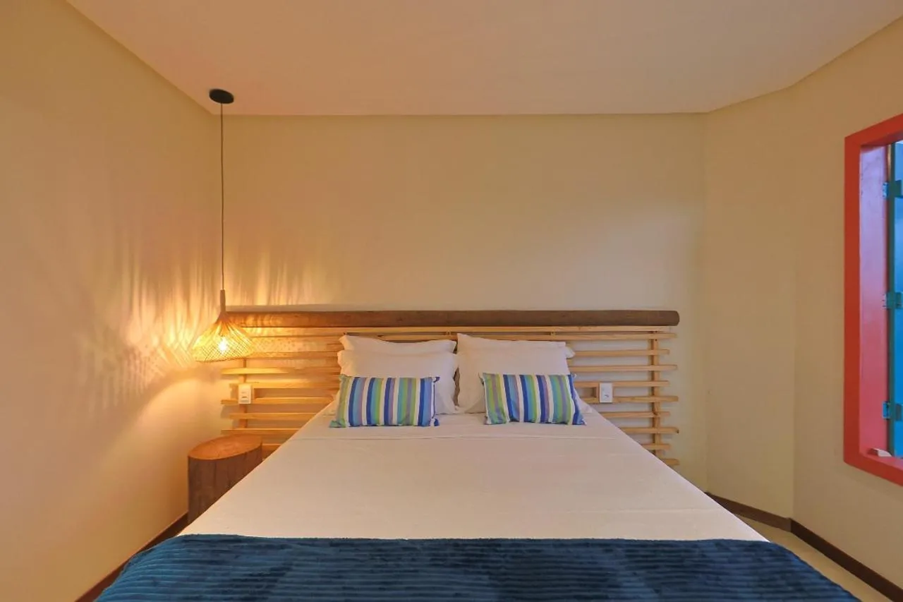 Bed in Casa Manoa Pousada