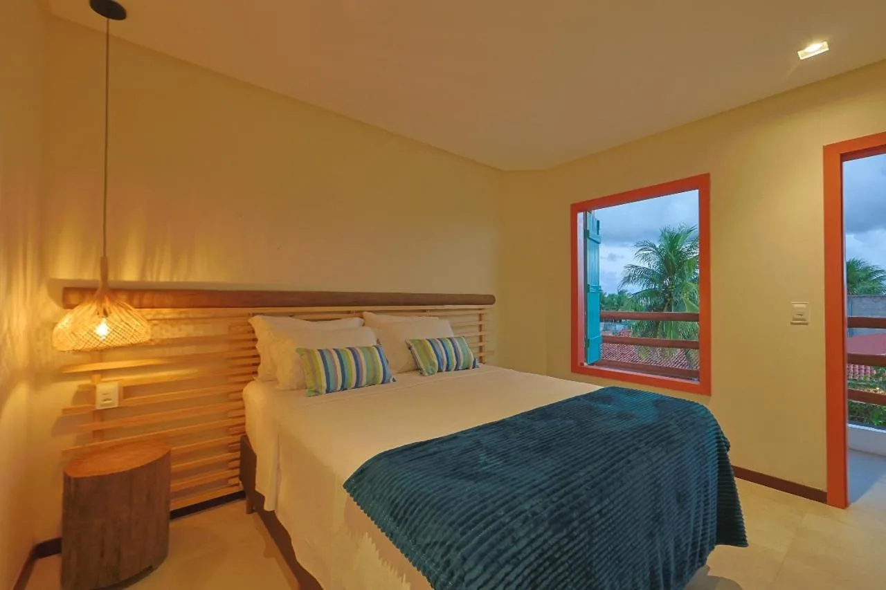 Bed in Casa Manoa Pousada