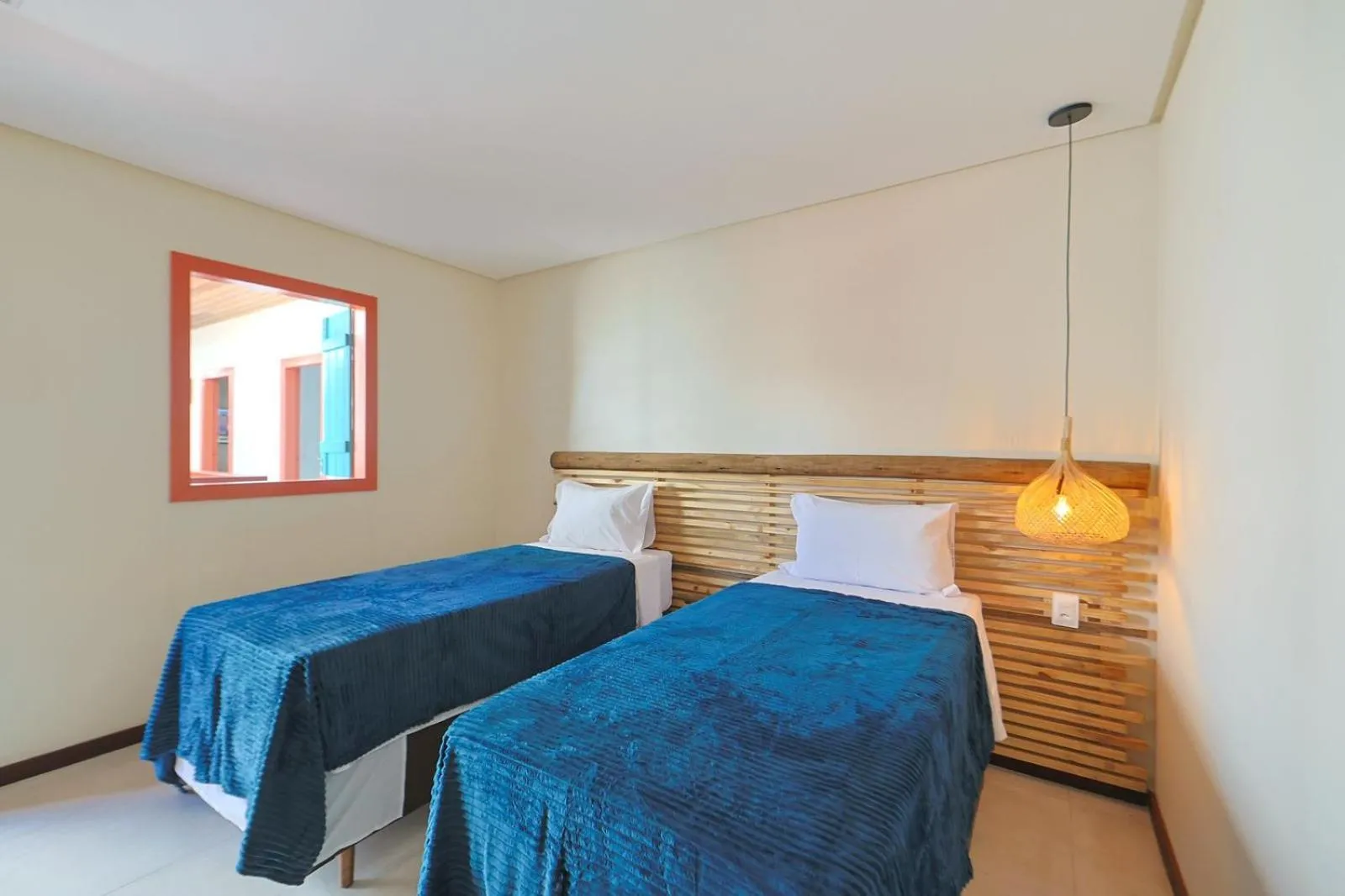Bed in Casa Manoa Pousada