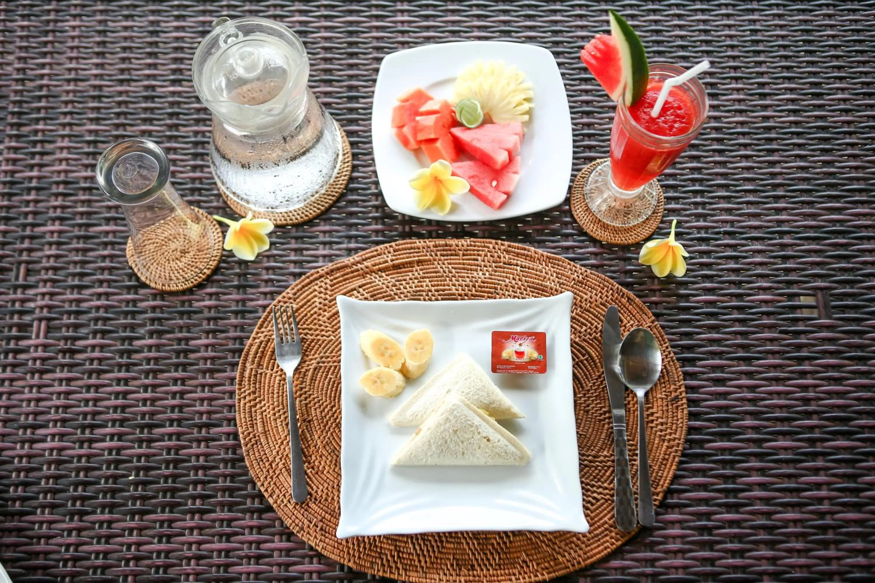 Breakfast in Villa Capung Mas Ubud