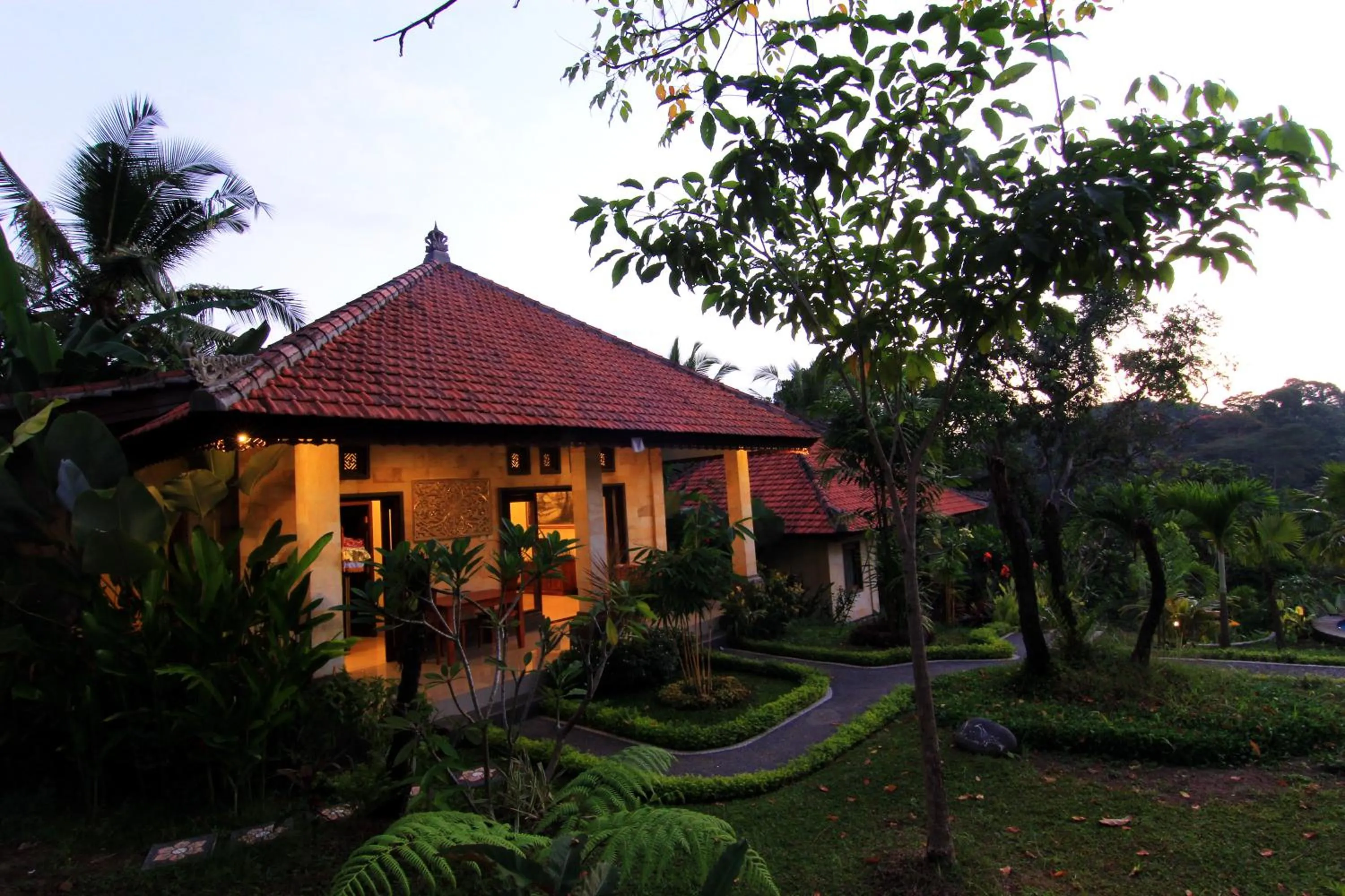 Natural landscape in Villa Capung Mas Ubud