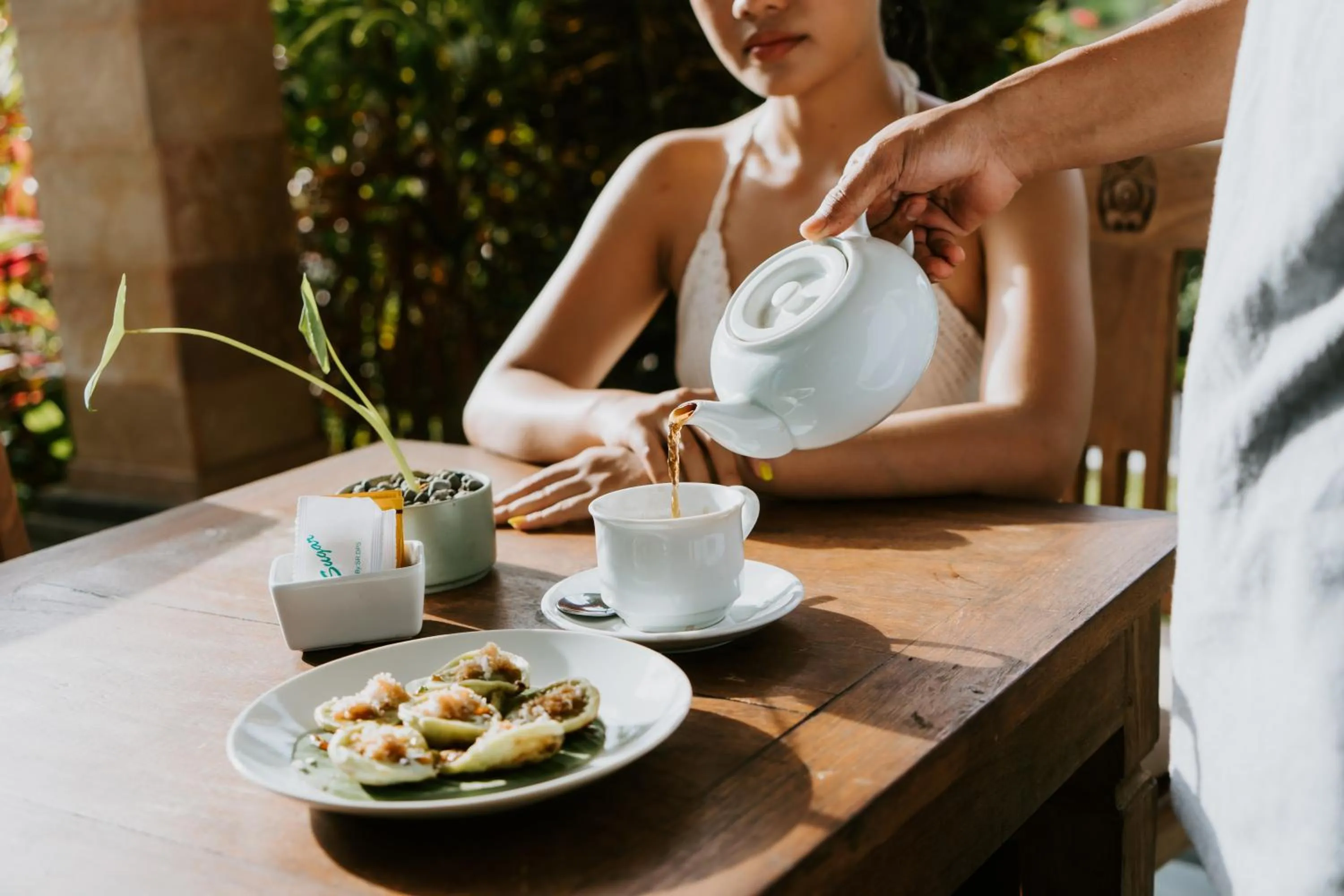 Breakfast in Villa Capung Mas Ubud