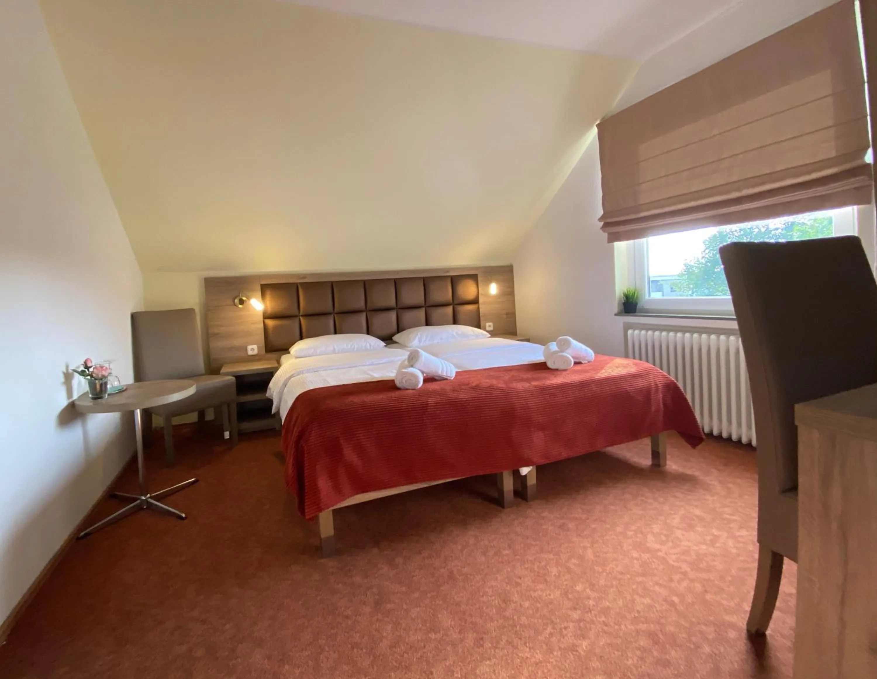 Bedroom, Bed in Strand Hotel Nordsee, Hotel Deichläufer