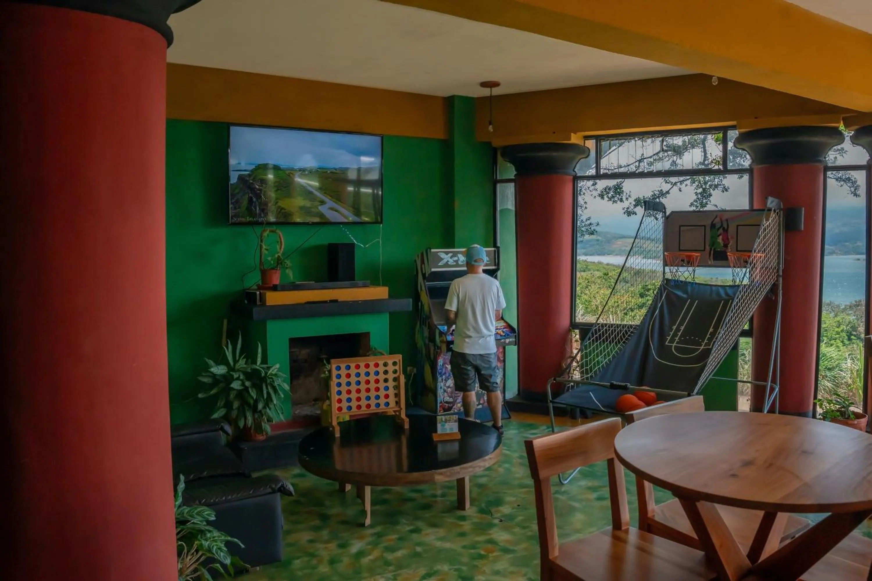 Game Room in Lake Arenal Hotel, Brewery & Farm