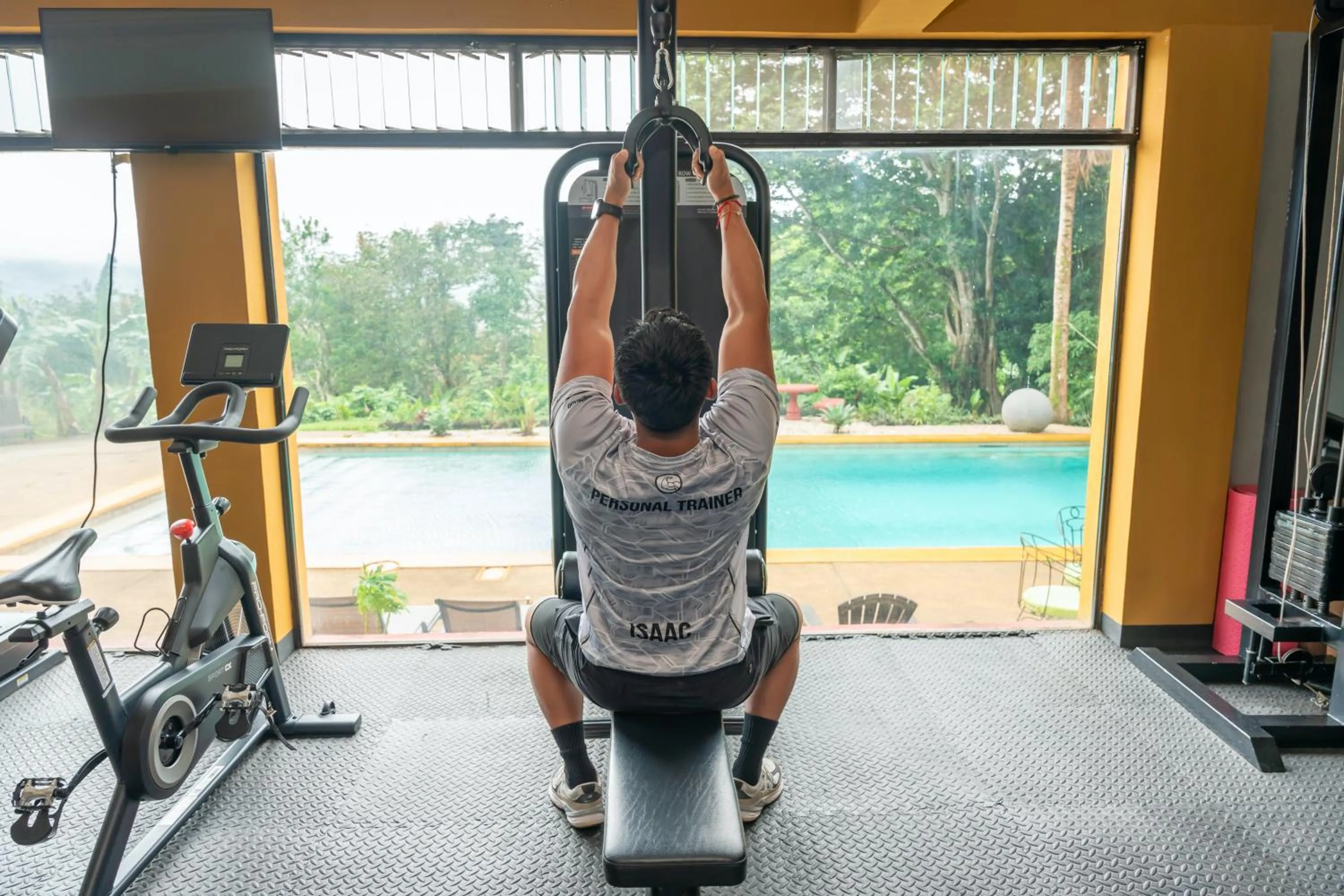 Fitness centre/facilities in Lake Arenal Hotel, Brewery & Farm
