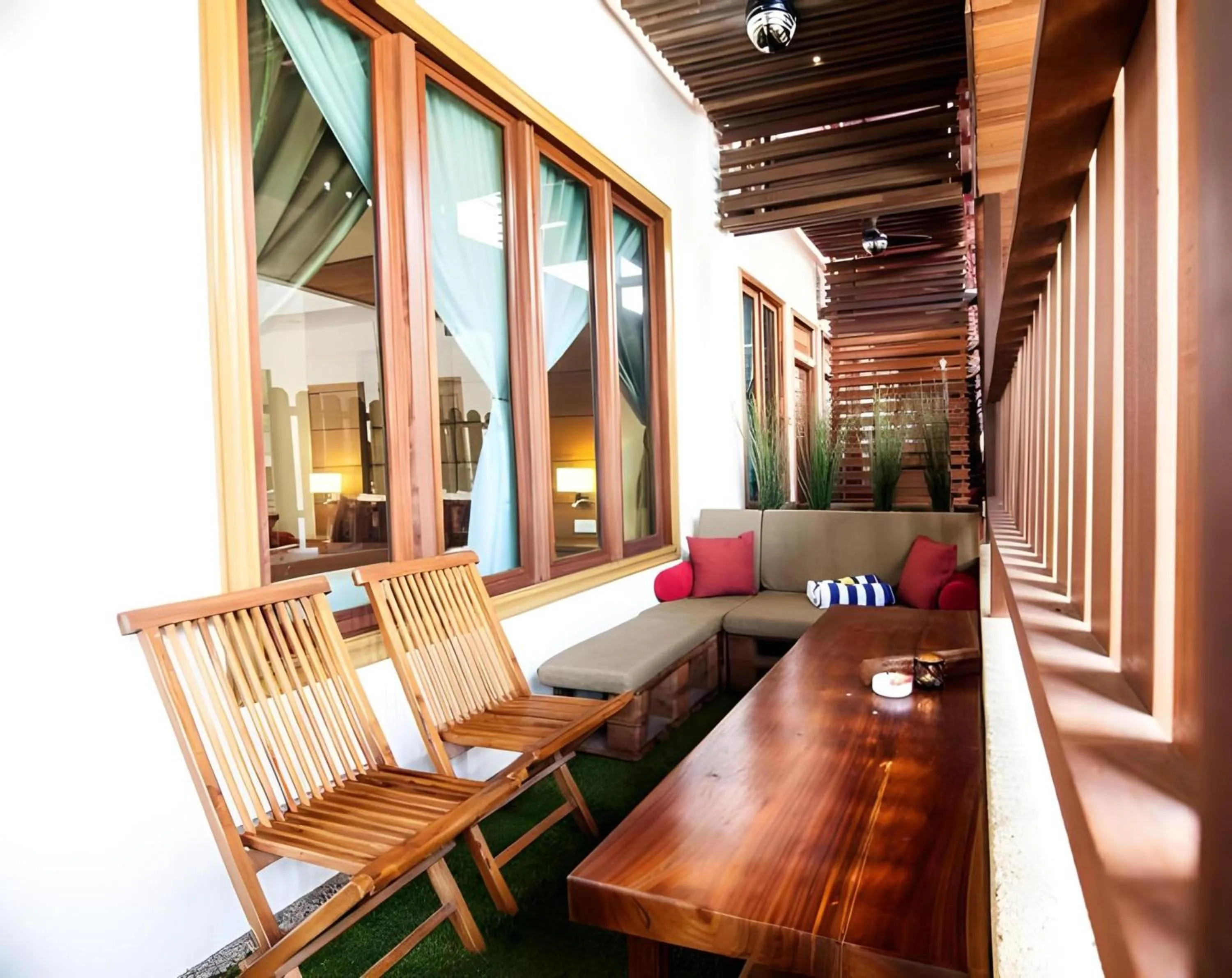 Seating area in Sunday Telaga Terrace Boutique Resort