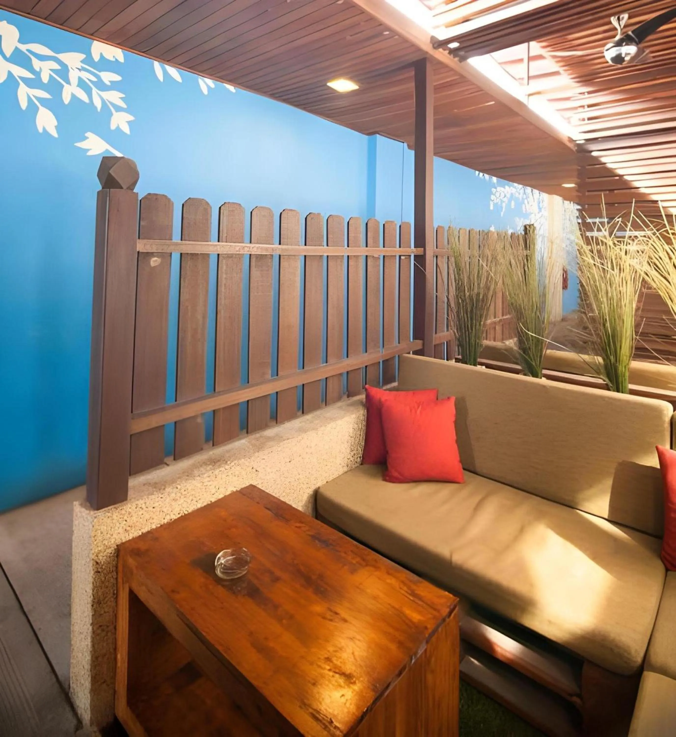 Seating area in Sunday Telaga Terrace Boutique Resort