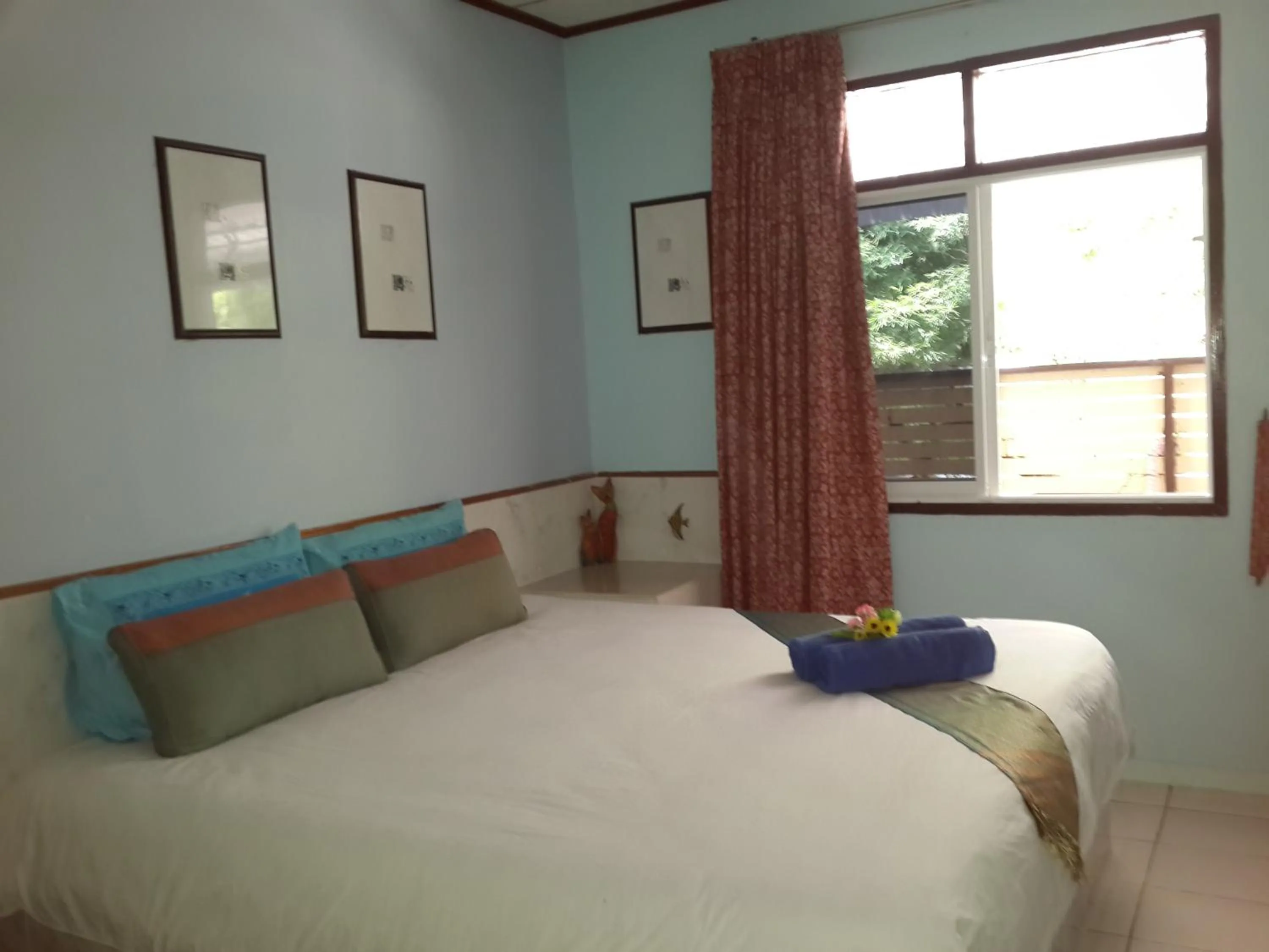 Bed in Nan Inn Bungalow