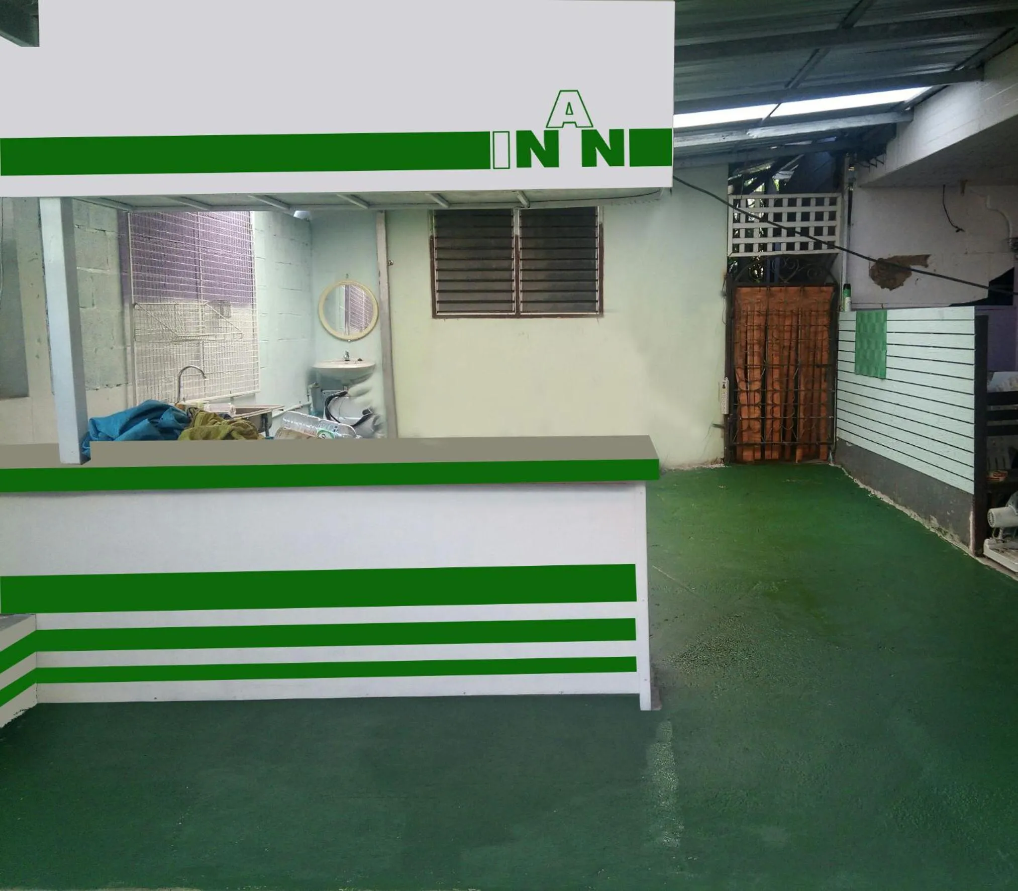 Kitchen or kitchenette in Nan Inn Bungalow