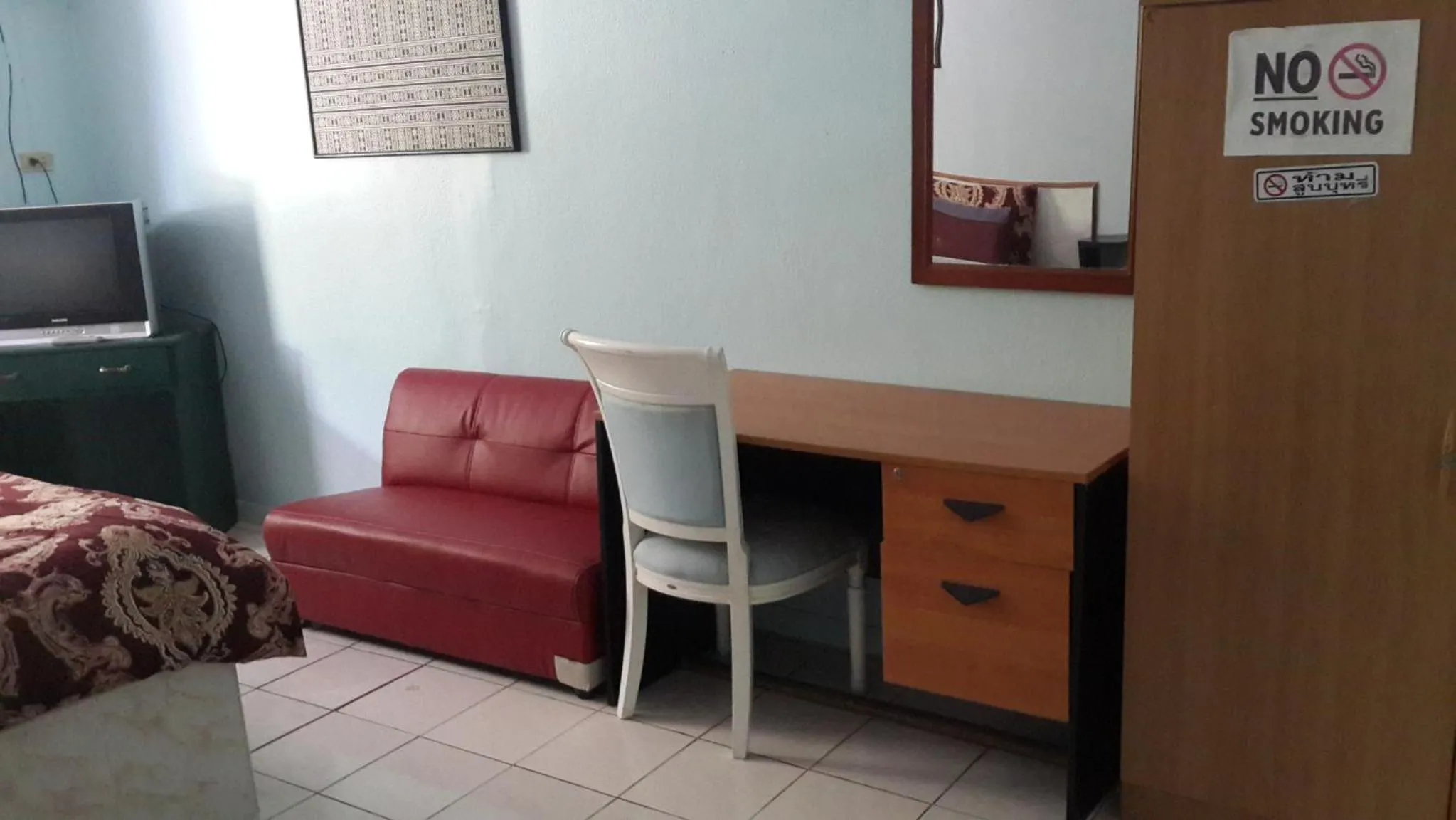 Bed in Nan Inn Bungalow