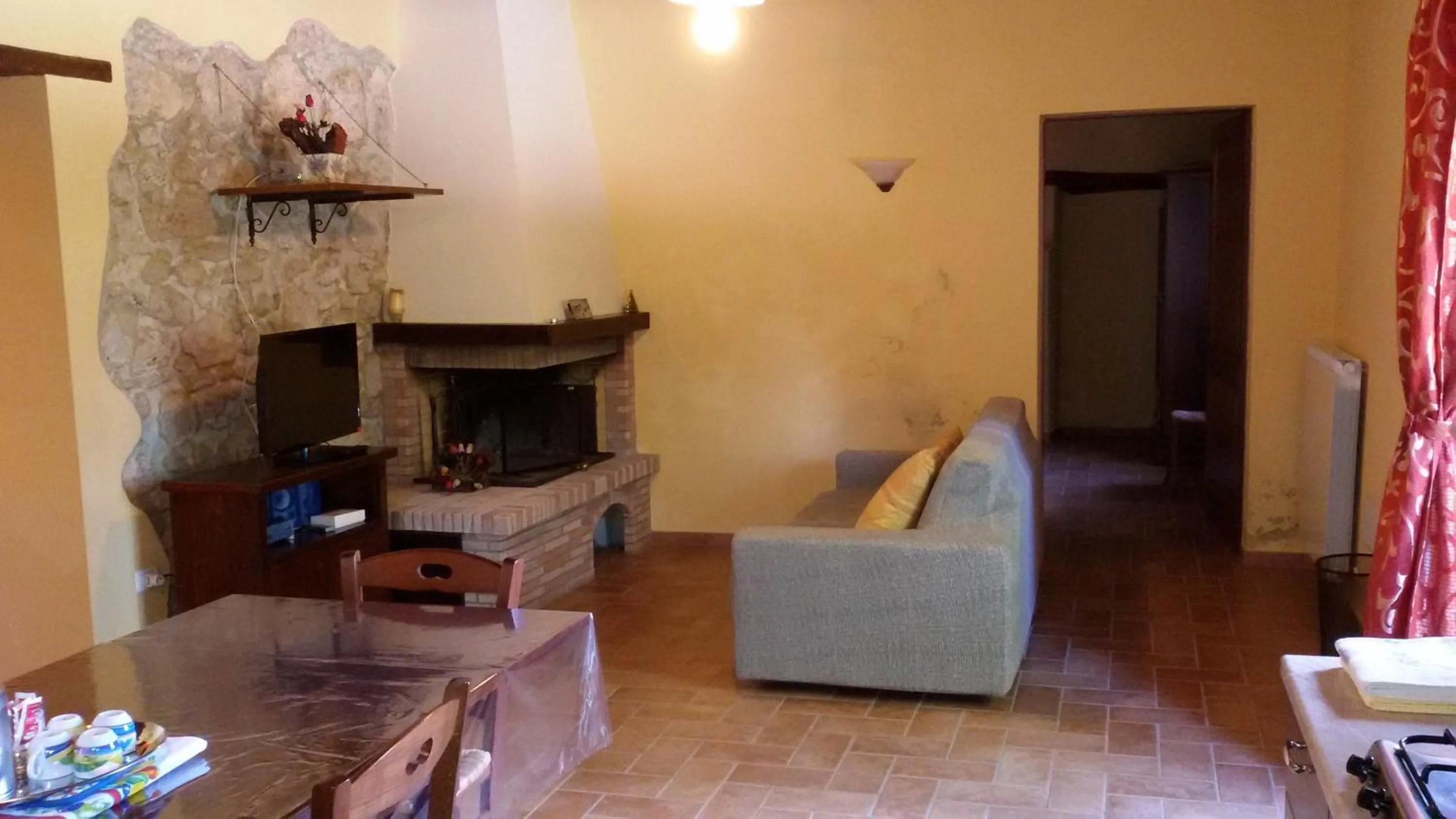Living room in Casa Trastullo