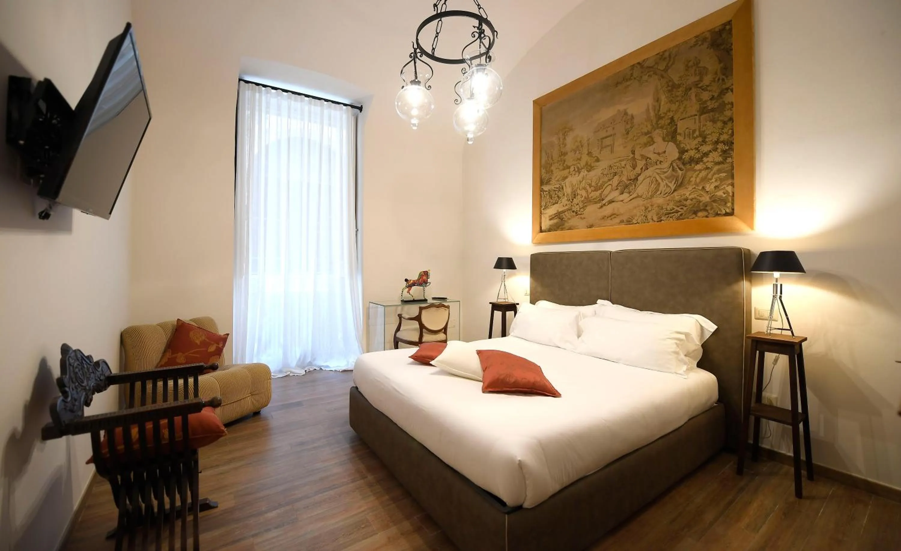 Bedroom in Palazzo Guido