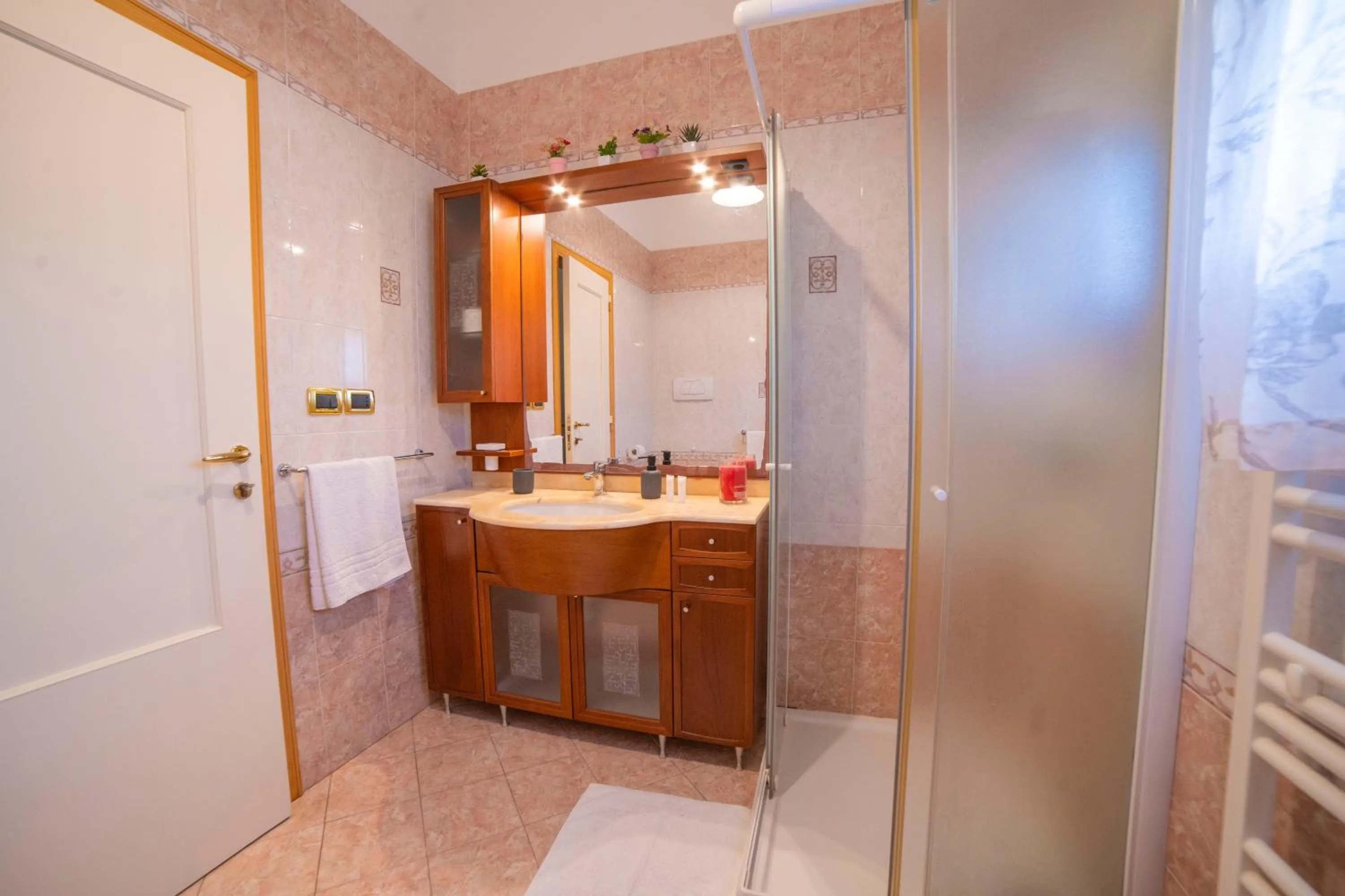 Bathroom in B&B A Due Passi