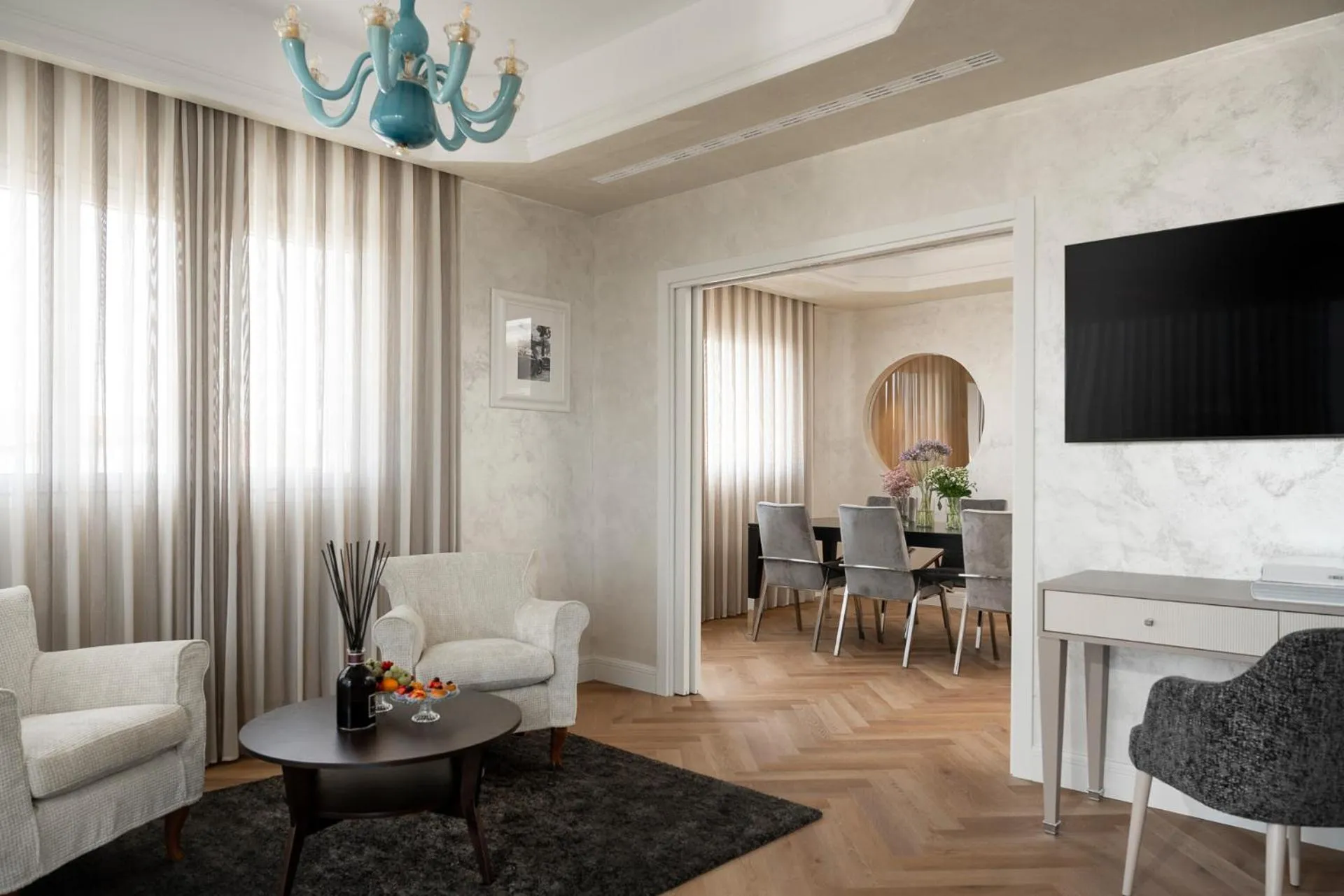 Bedroom in Grand Hotel Gallia