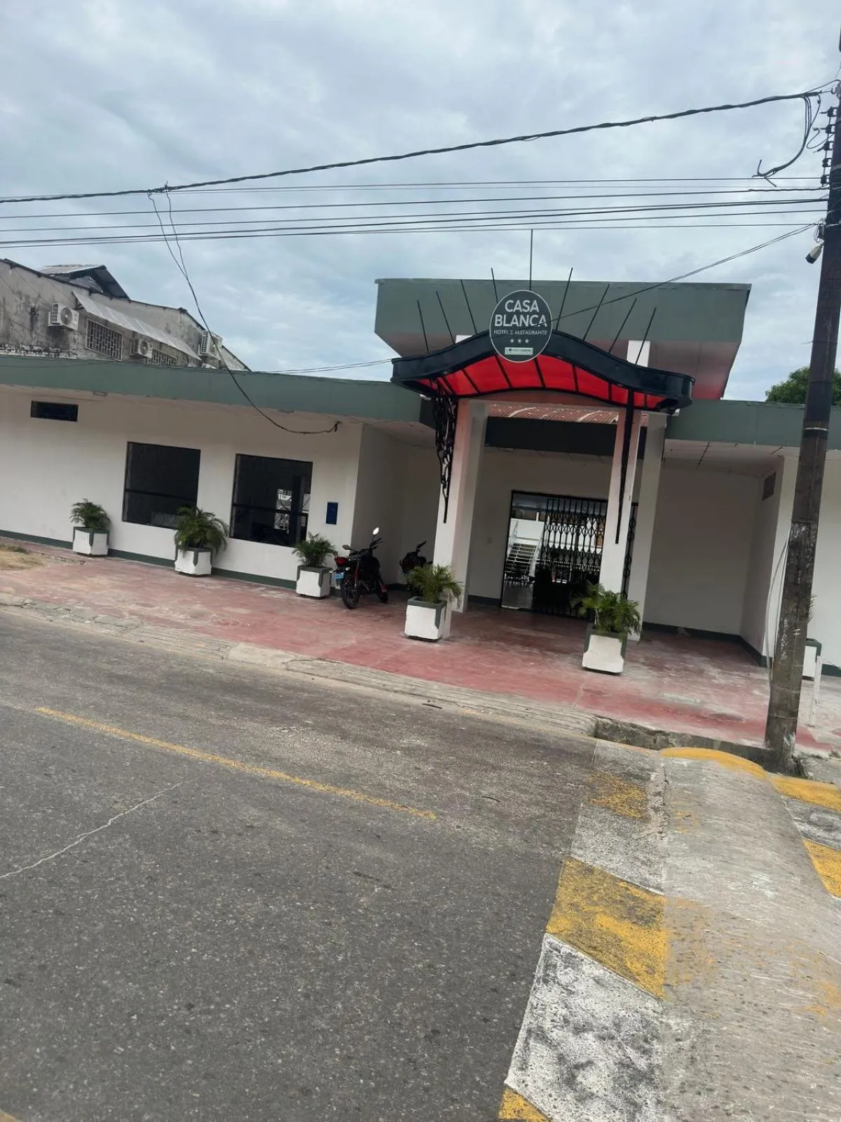Facade/entrance in Casa Blanca Hotel