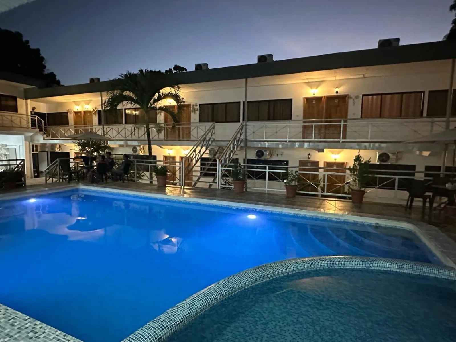Swimming pool in Casa Blanca Hotel