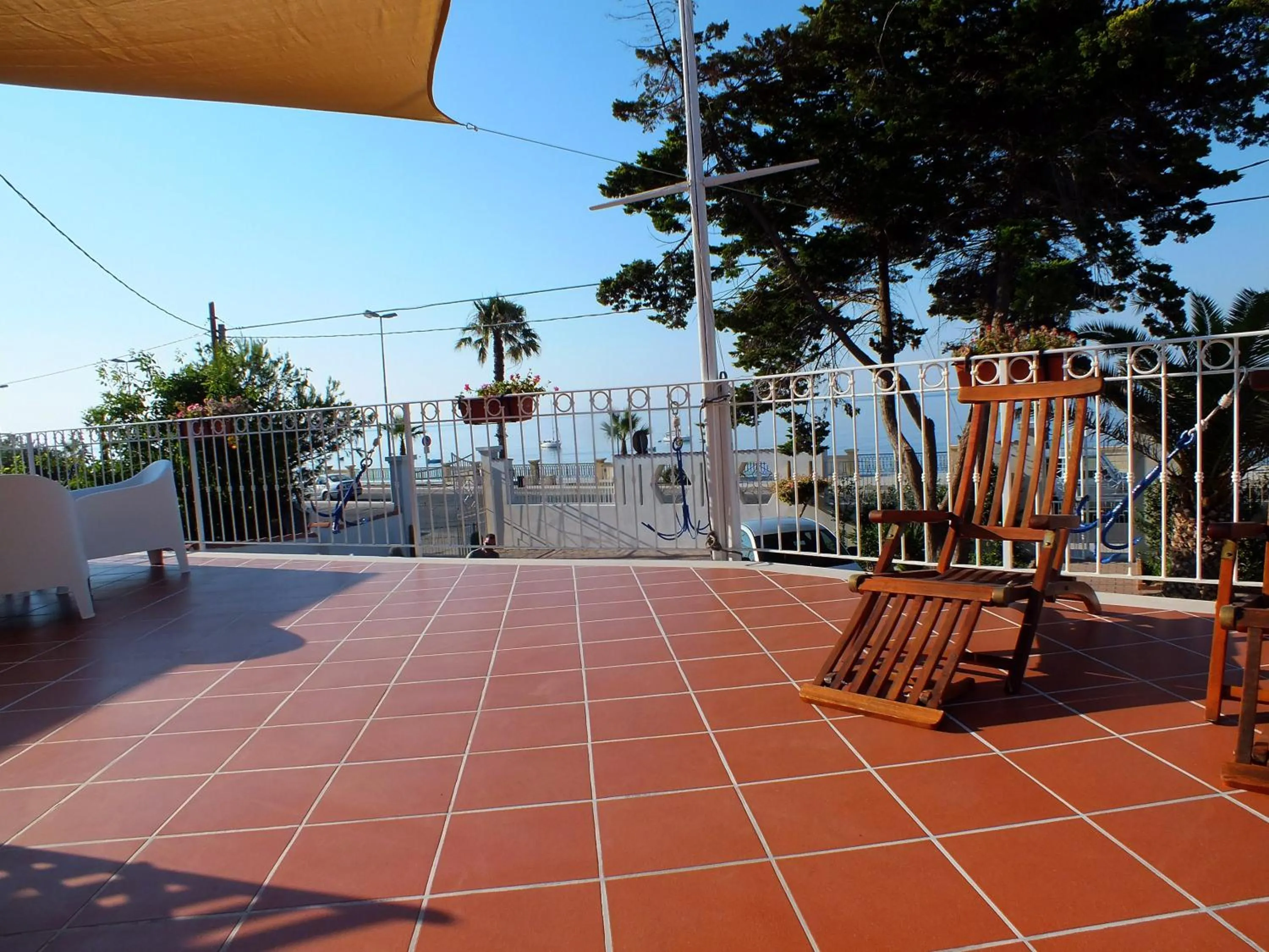 Solarium in B&B Villa sul Mare