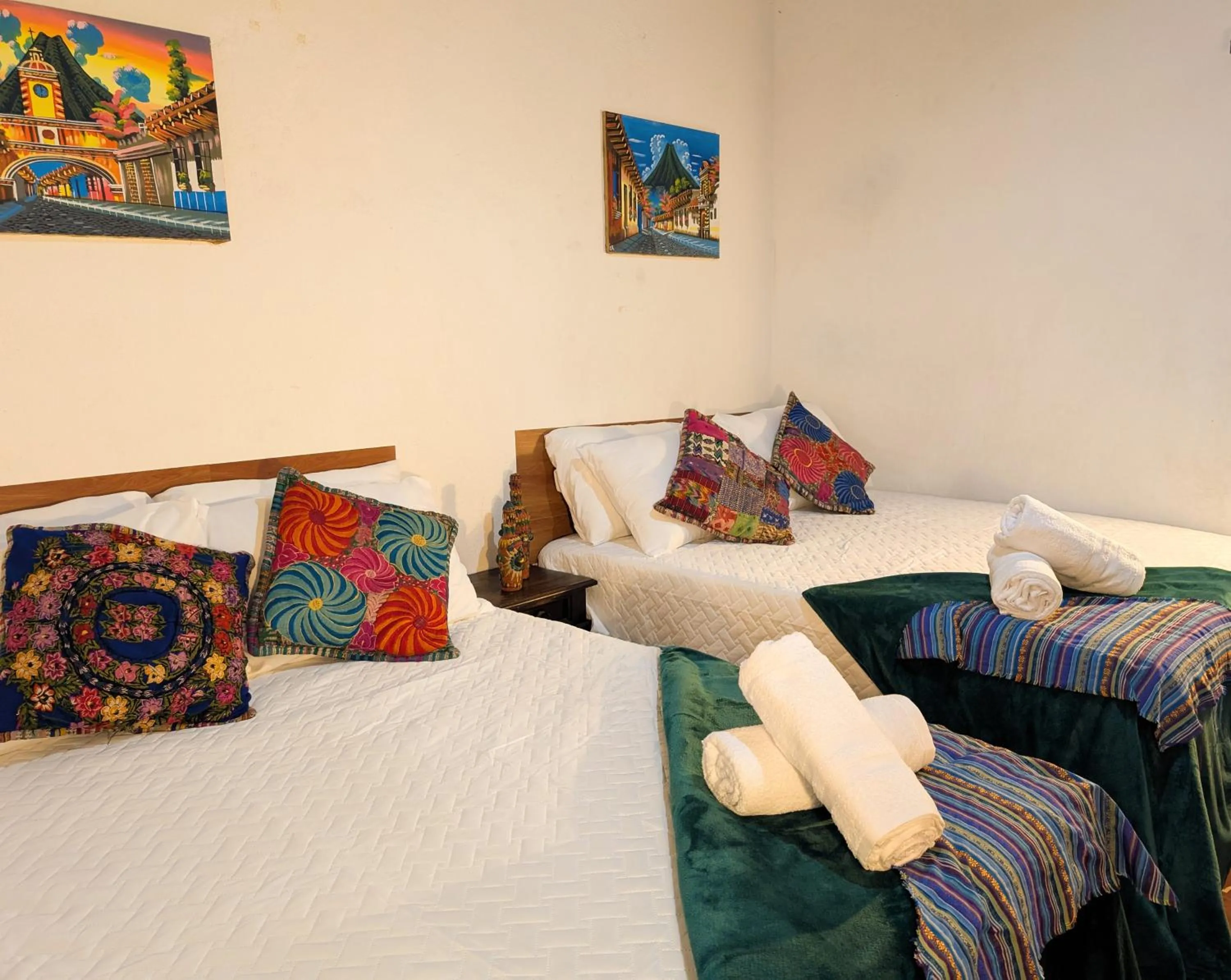 Bed in Casa Quetzalli, Los Nazarenos