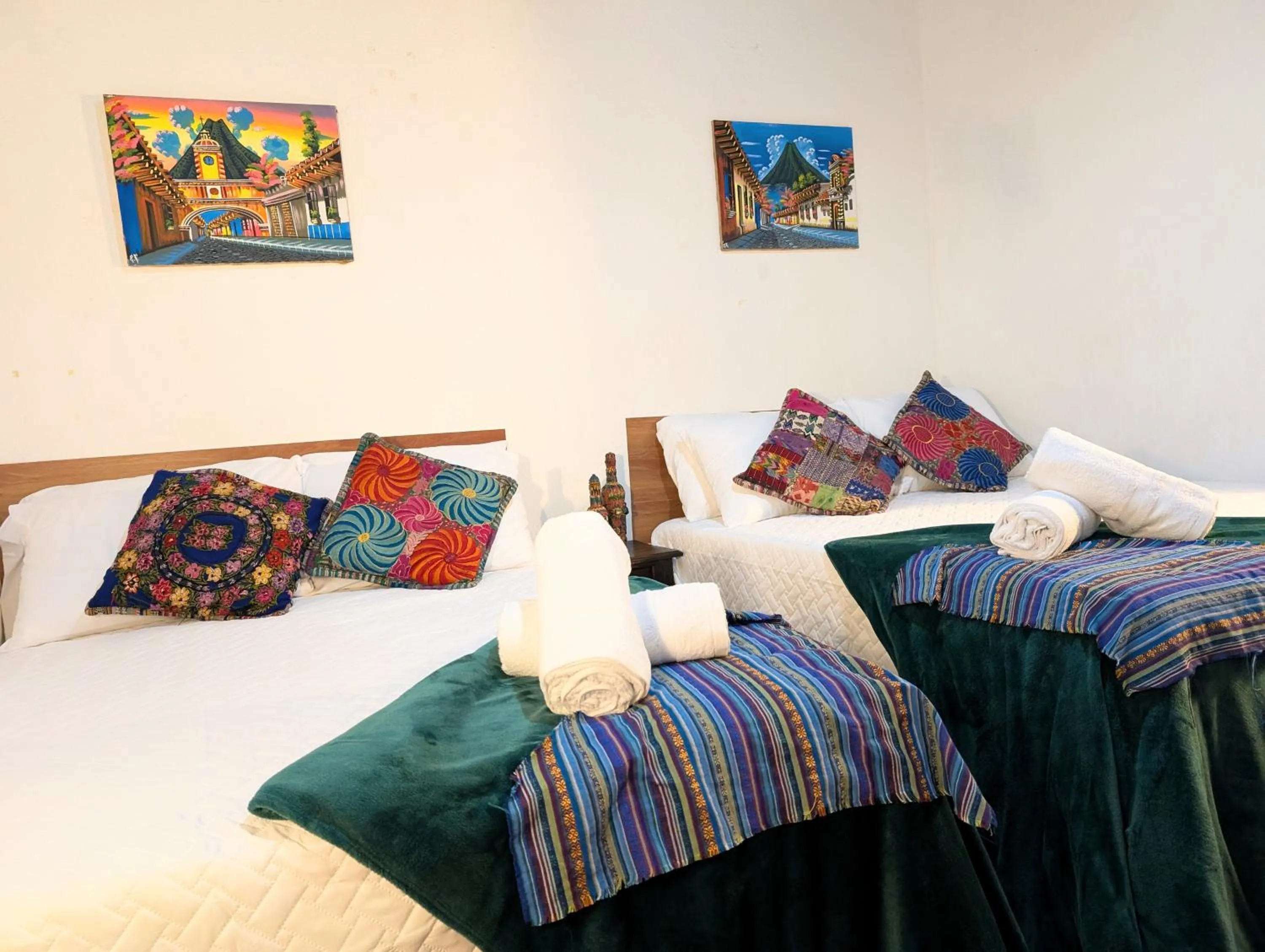Bed in Casa Quetzalli, Los Nazarenos