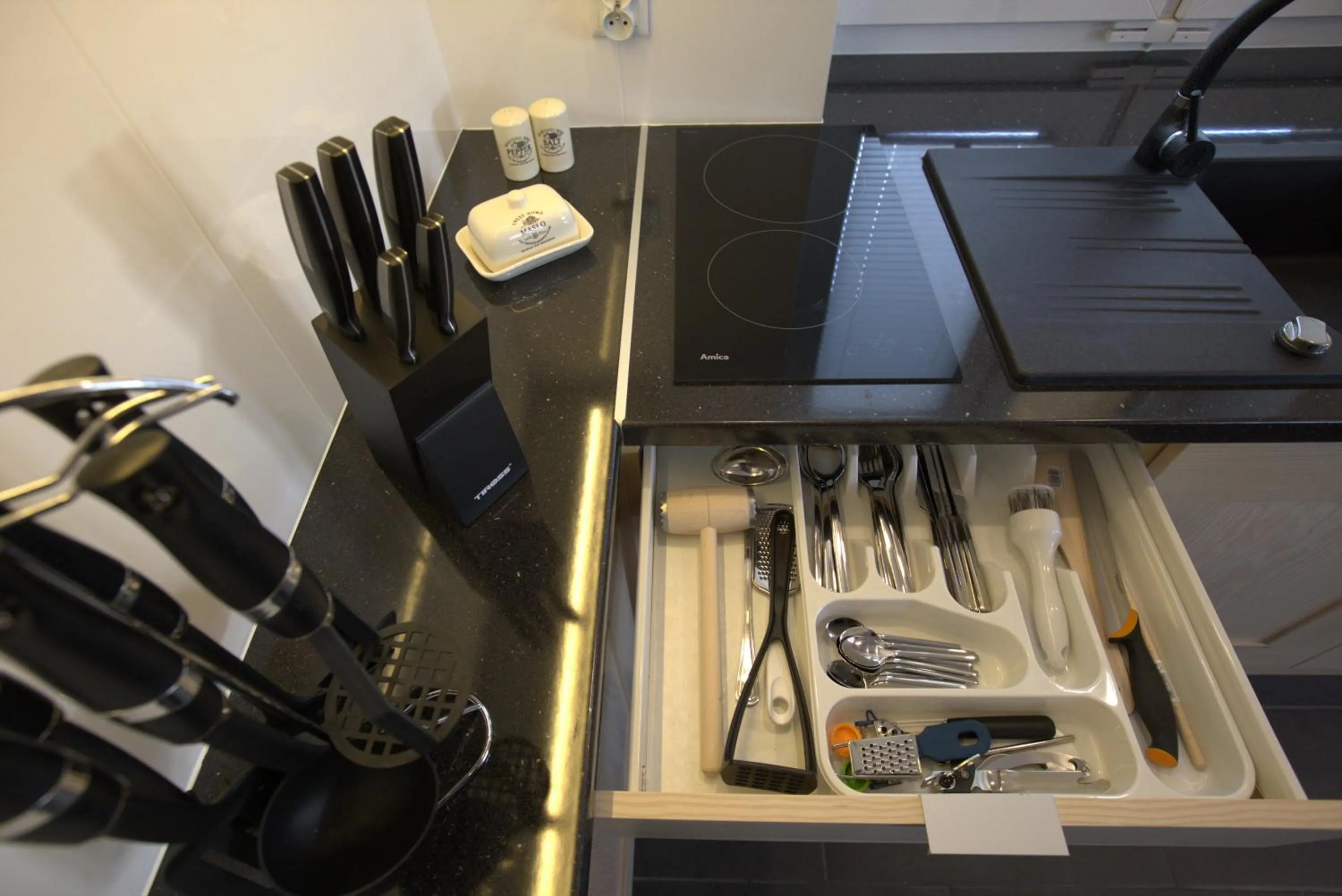 Kitchen or kitchenette in Apartamenty MGM Resorts