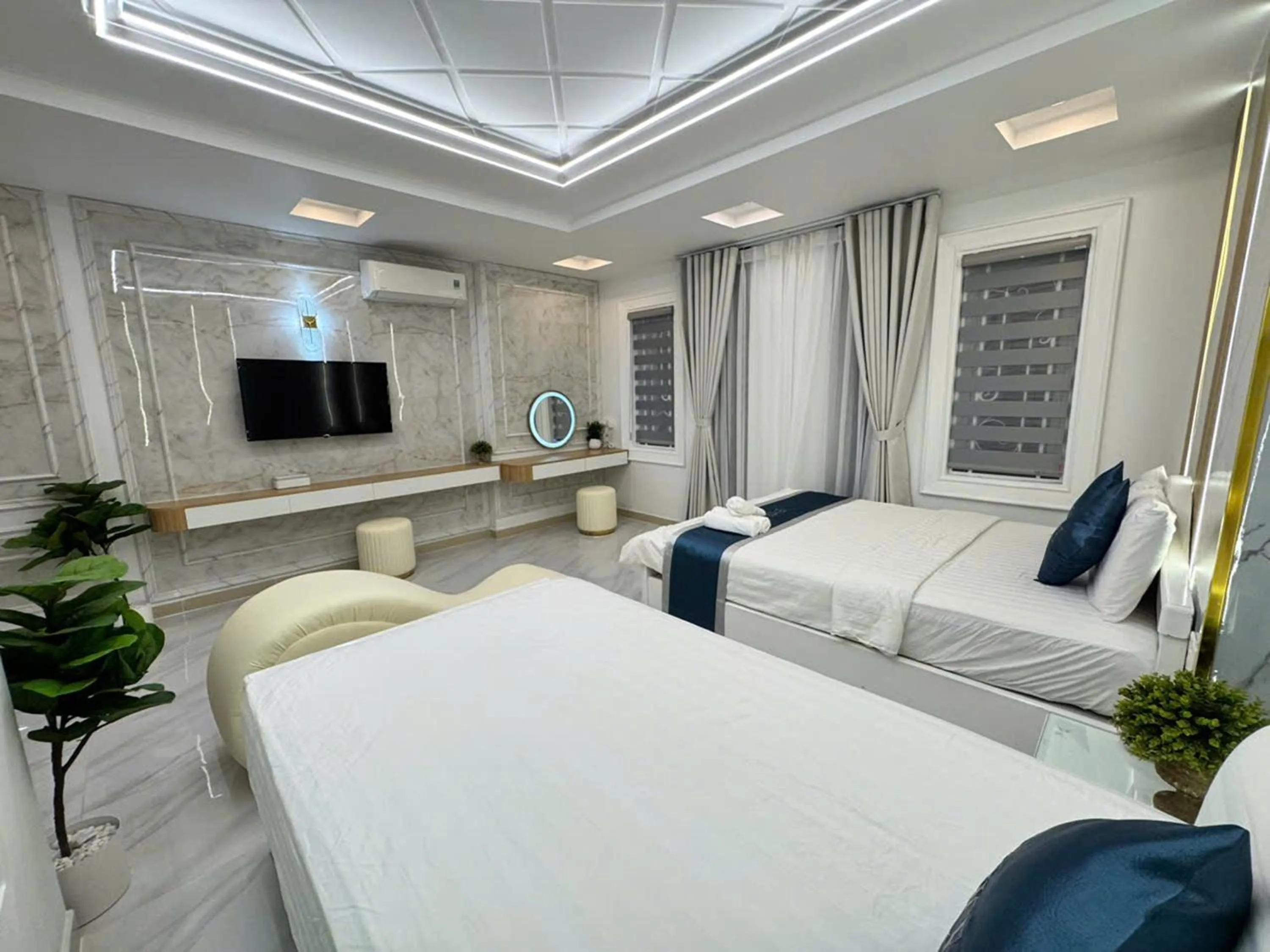 Bed in Minh Ngoc Hotel