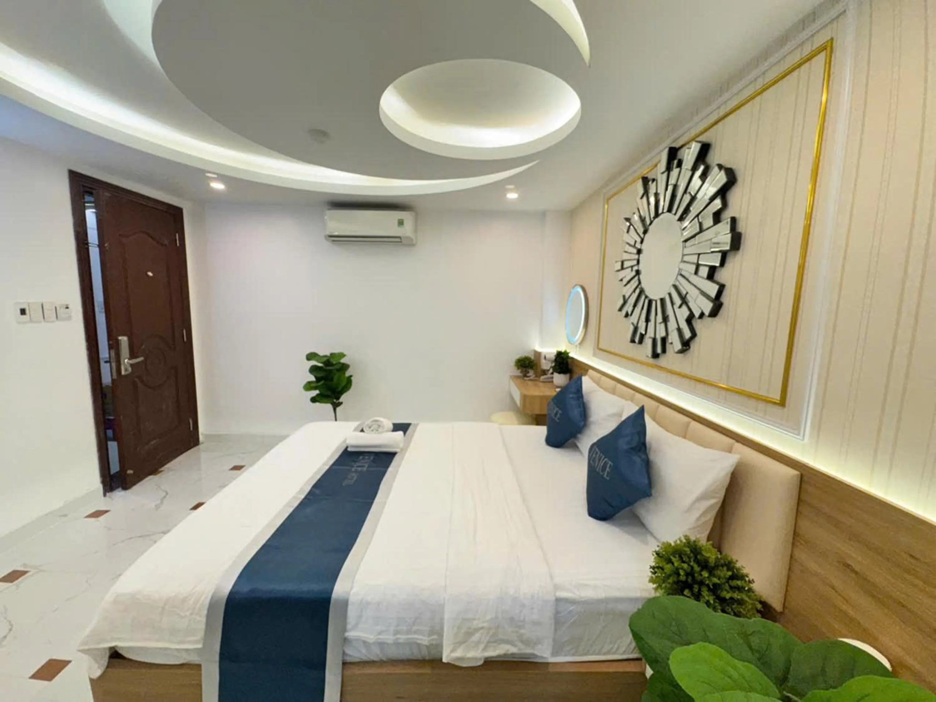 Bed in Minh Ngoc Hotel