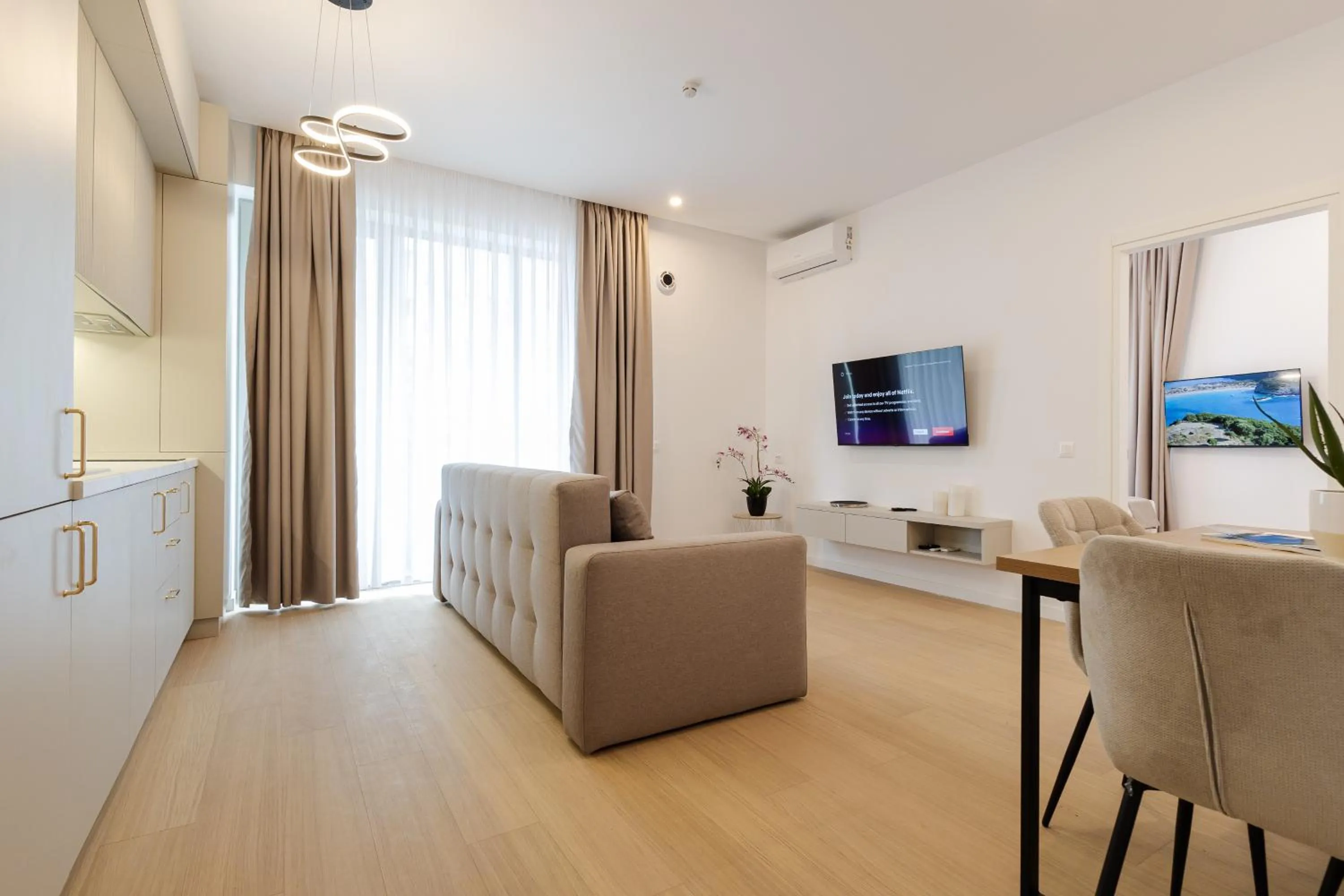 Living room in Central Suites