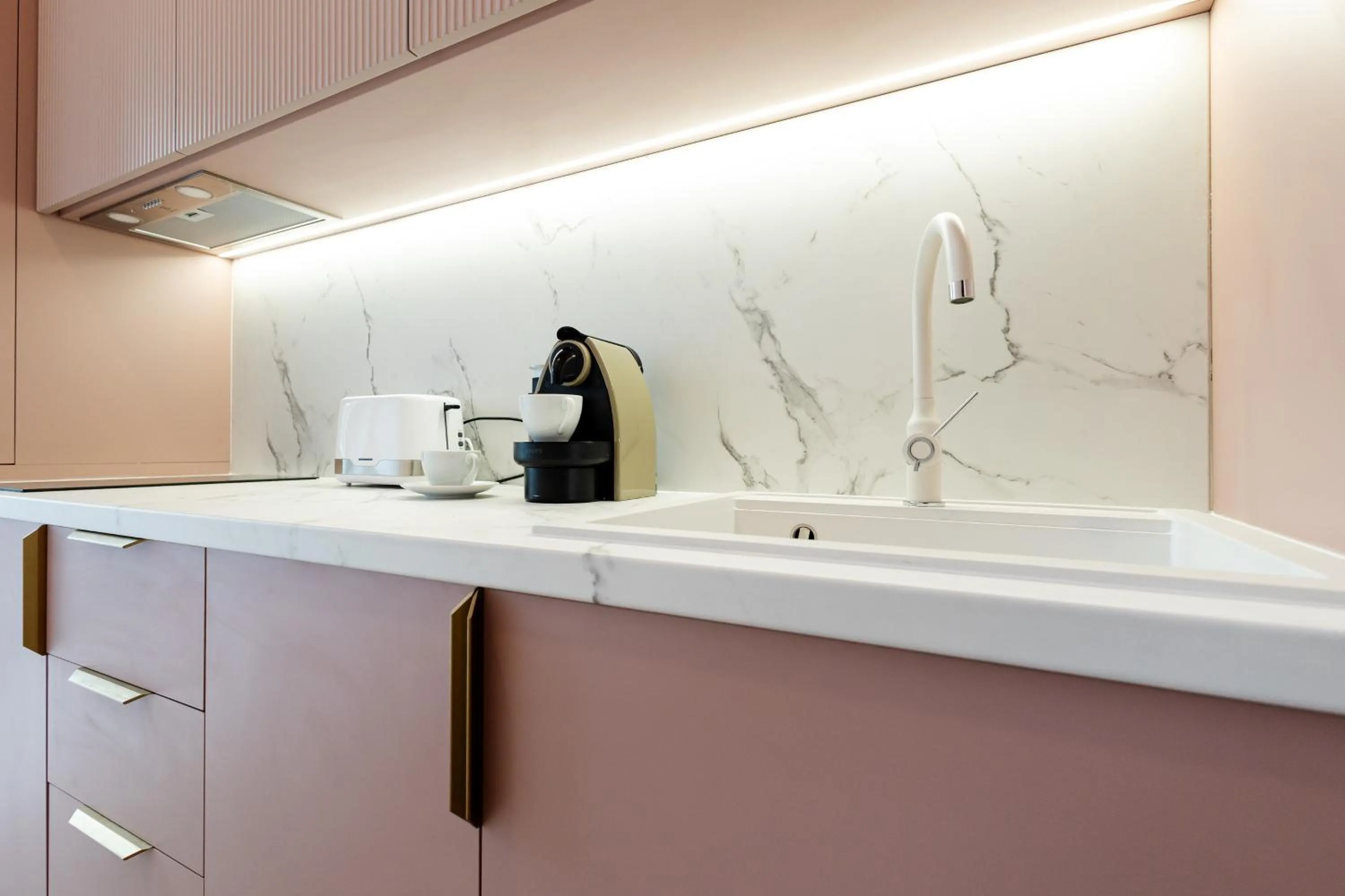 Kitchen or kitchenette in Central Suites