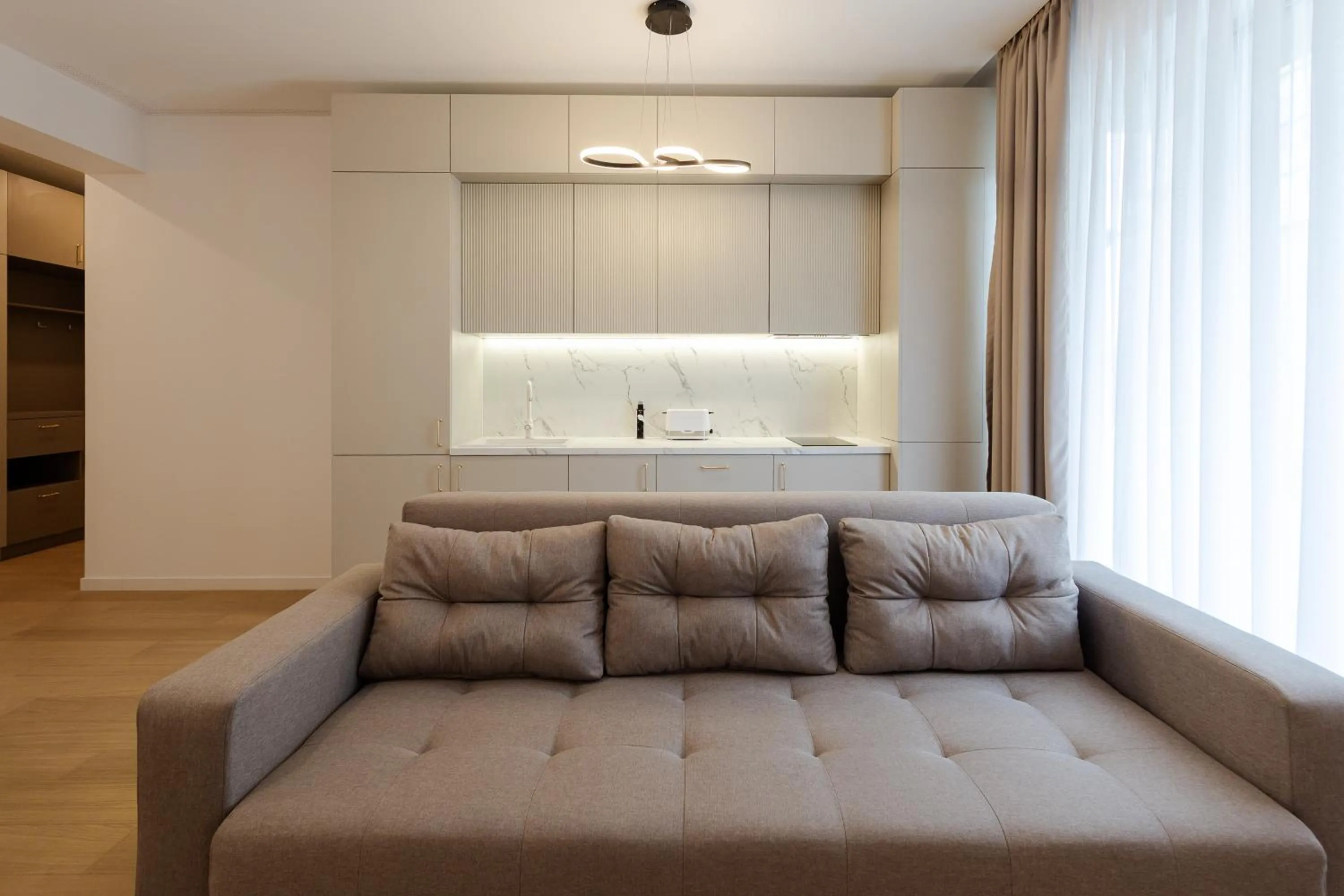 Living room in Central Suites