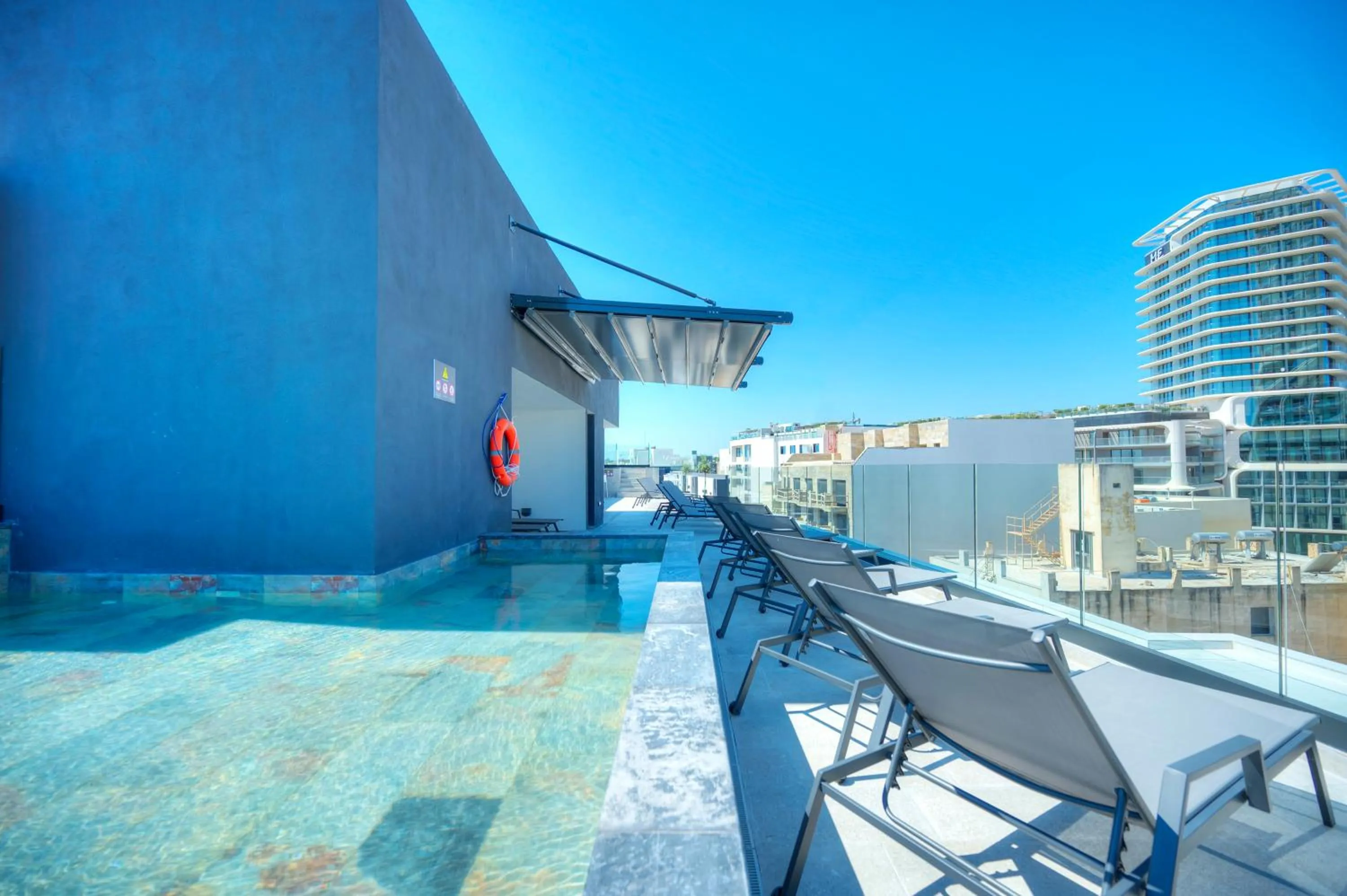 Swimming pool in ASTE hotel