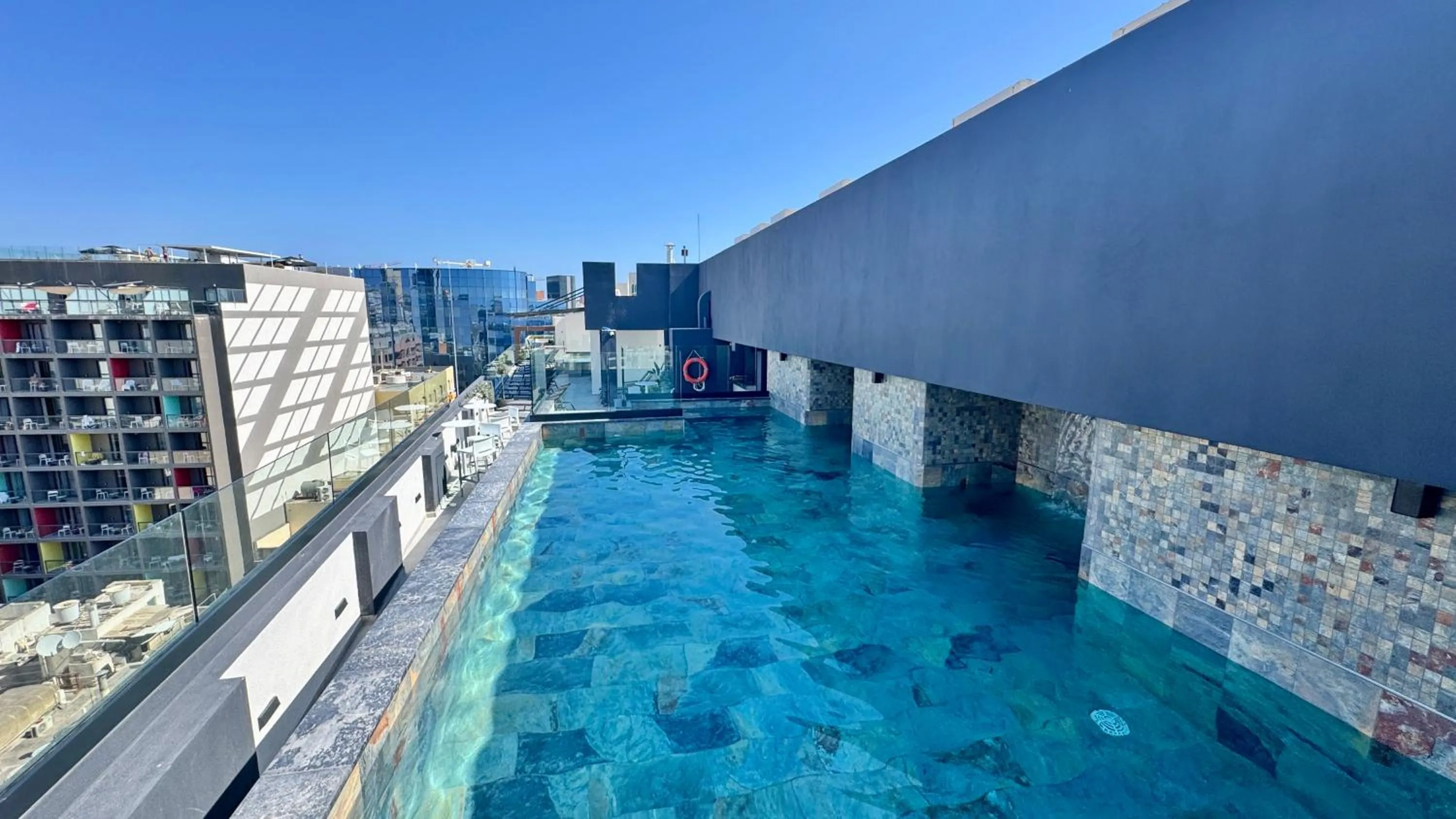 Swimming pool in ASTE hotel