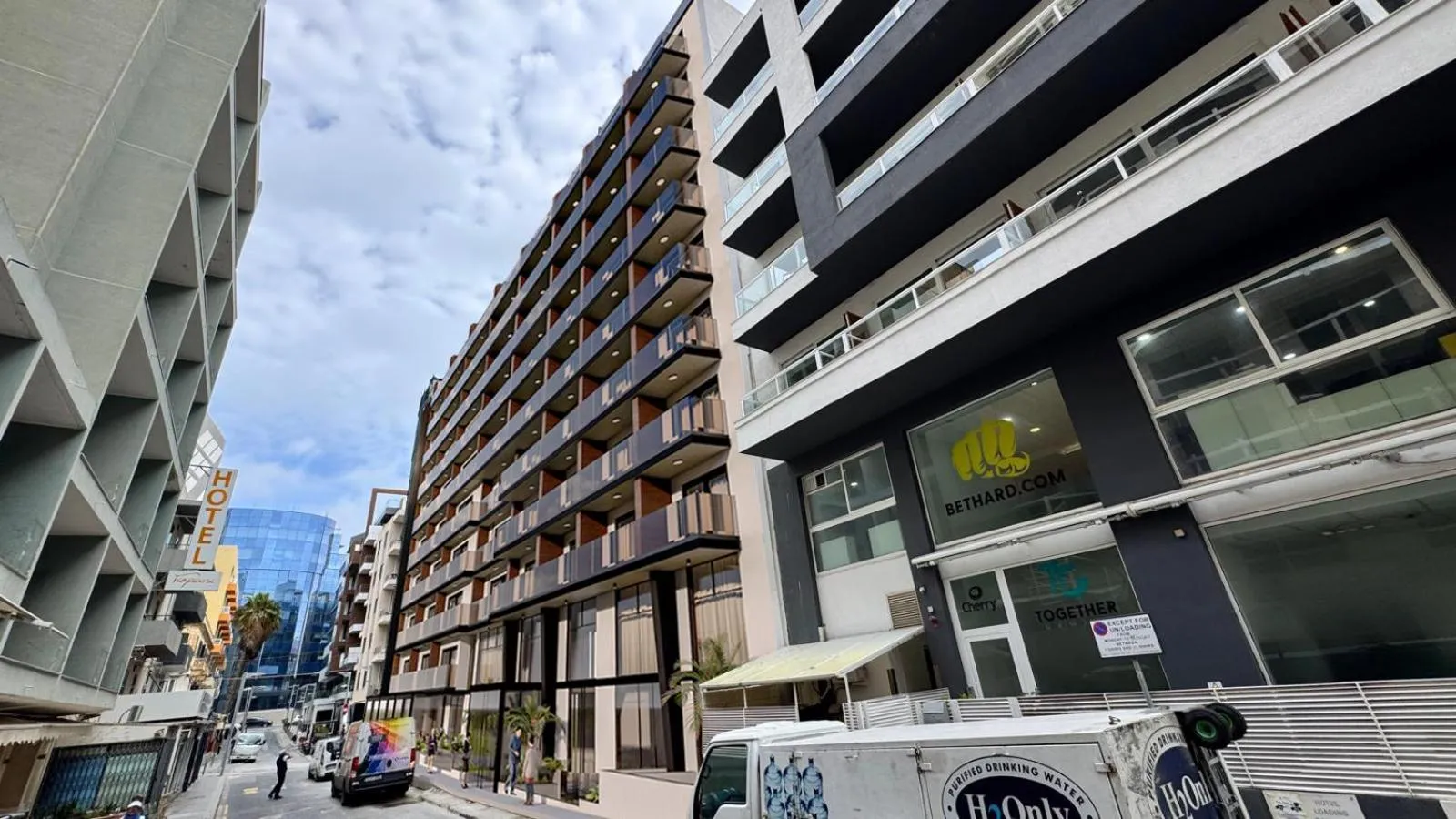 Property building in ASTE hotel