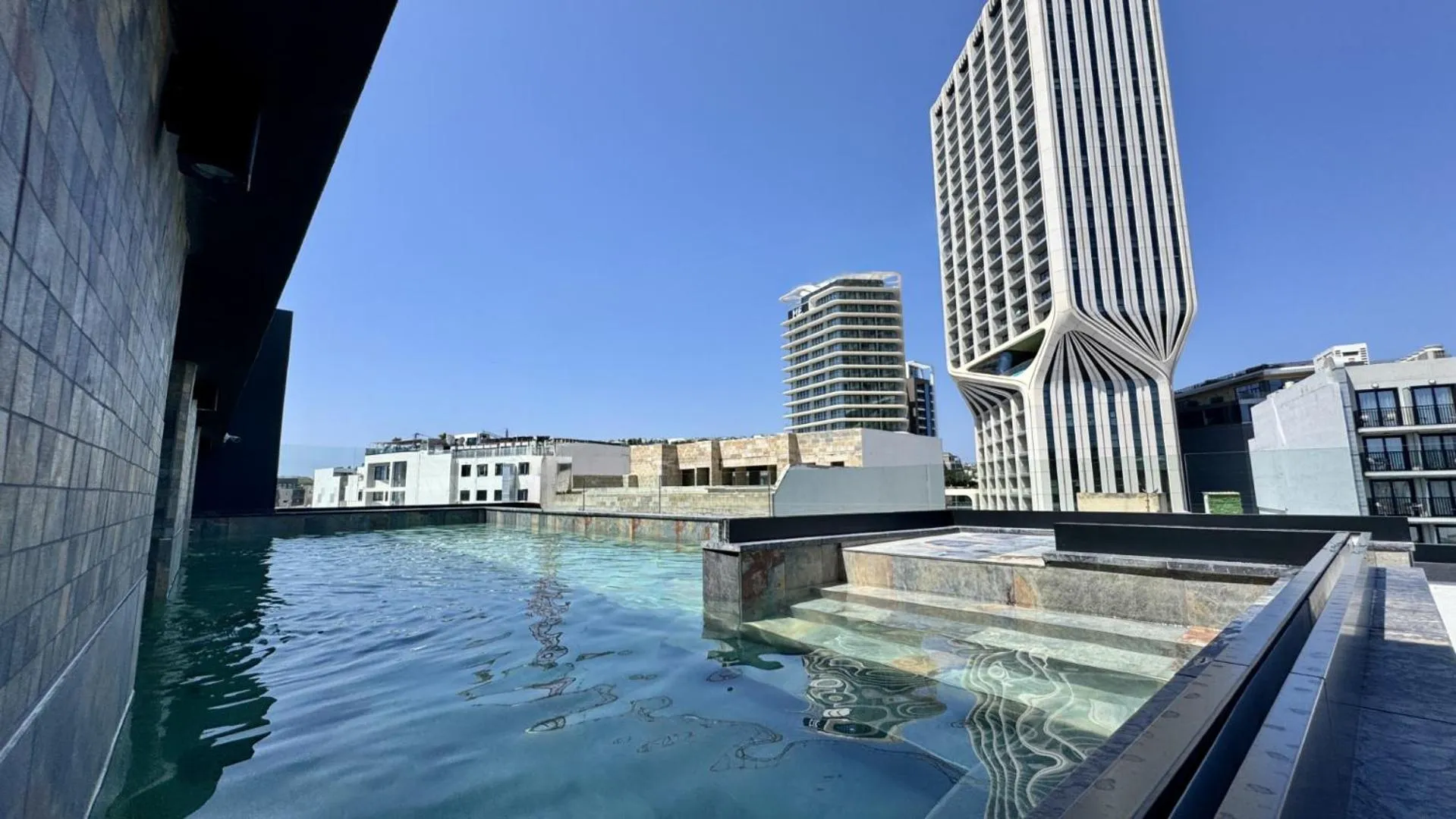 Property building in ASTE hotel