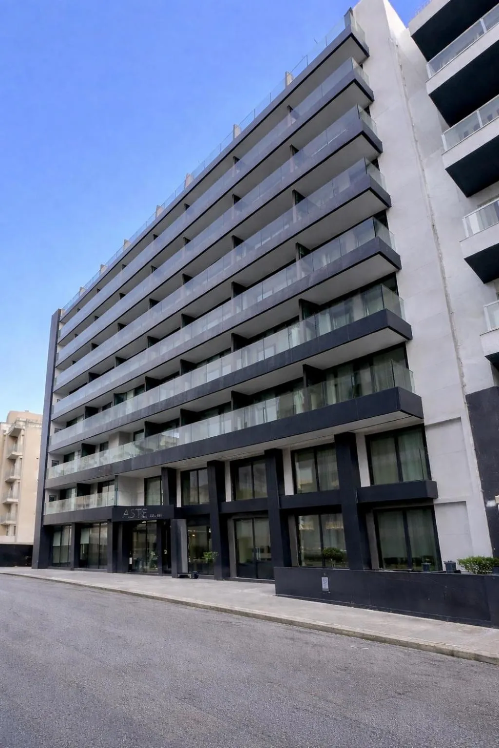 Property building in ASTE hotel