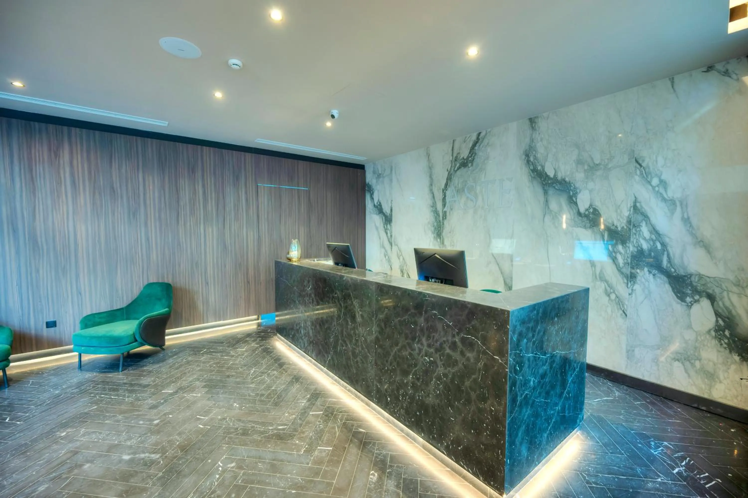 Lobby or reception in ASTE hotel