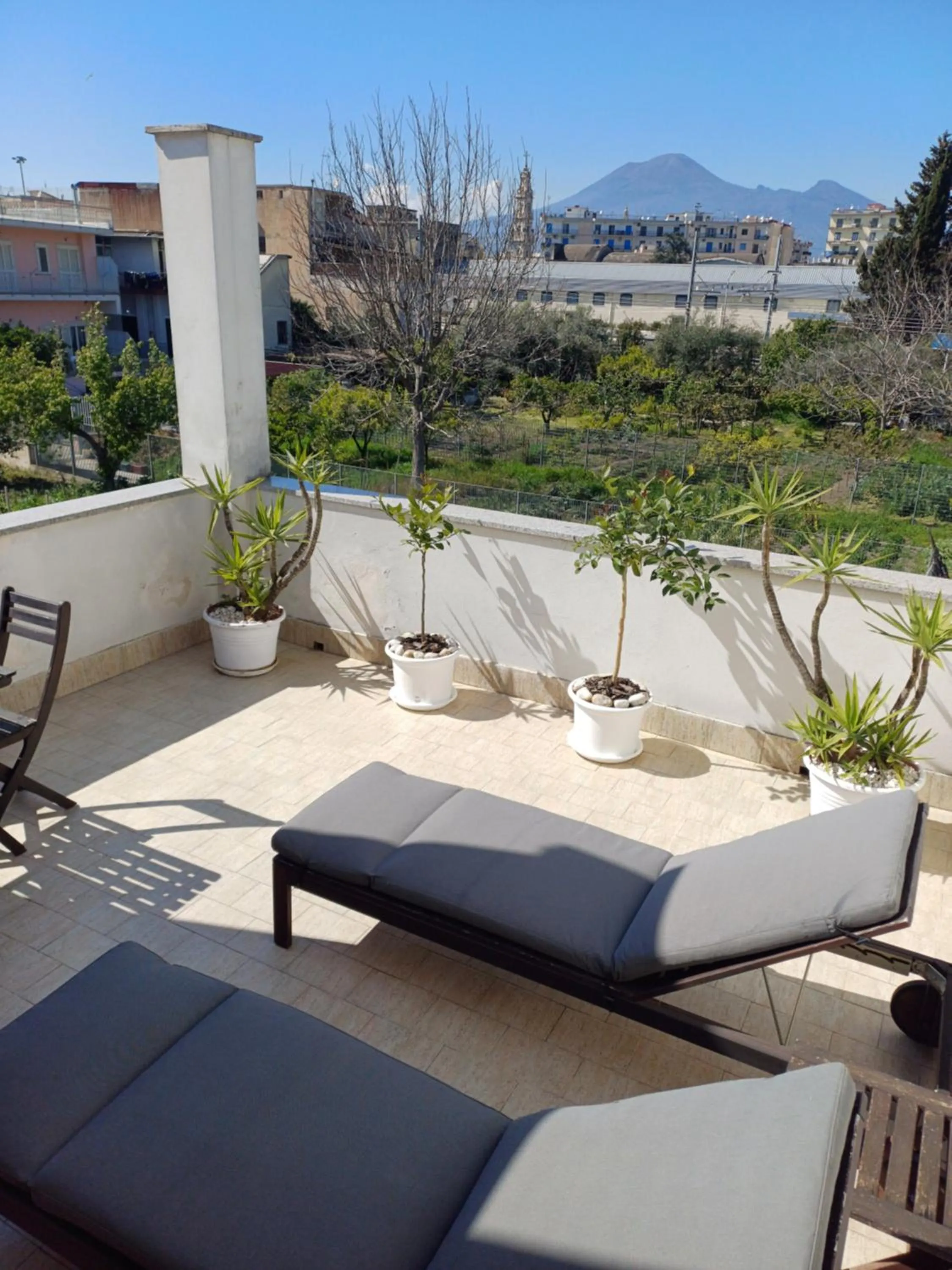 Balcony/Terrace in Zefiro B&B