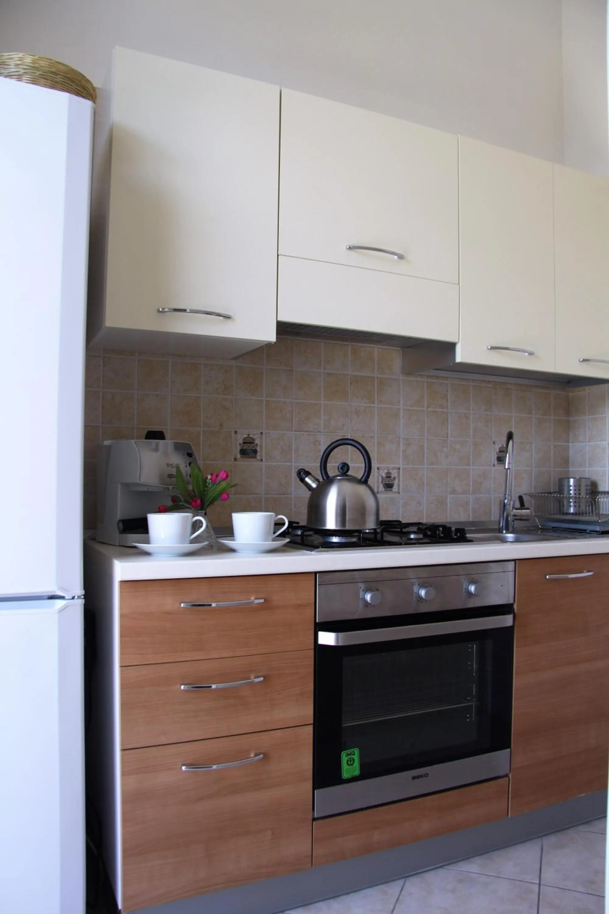 Communal kitchen in Zefiro B&B