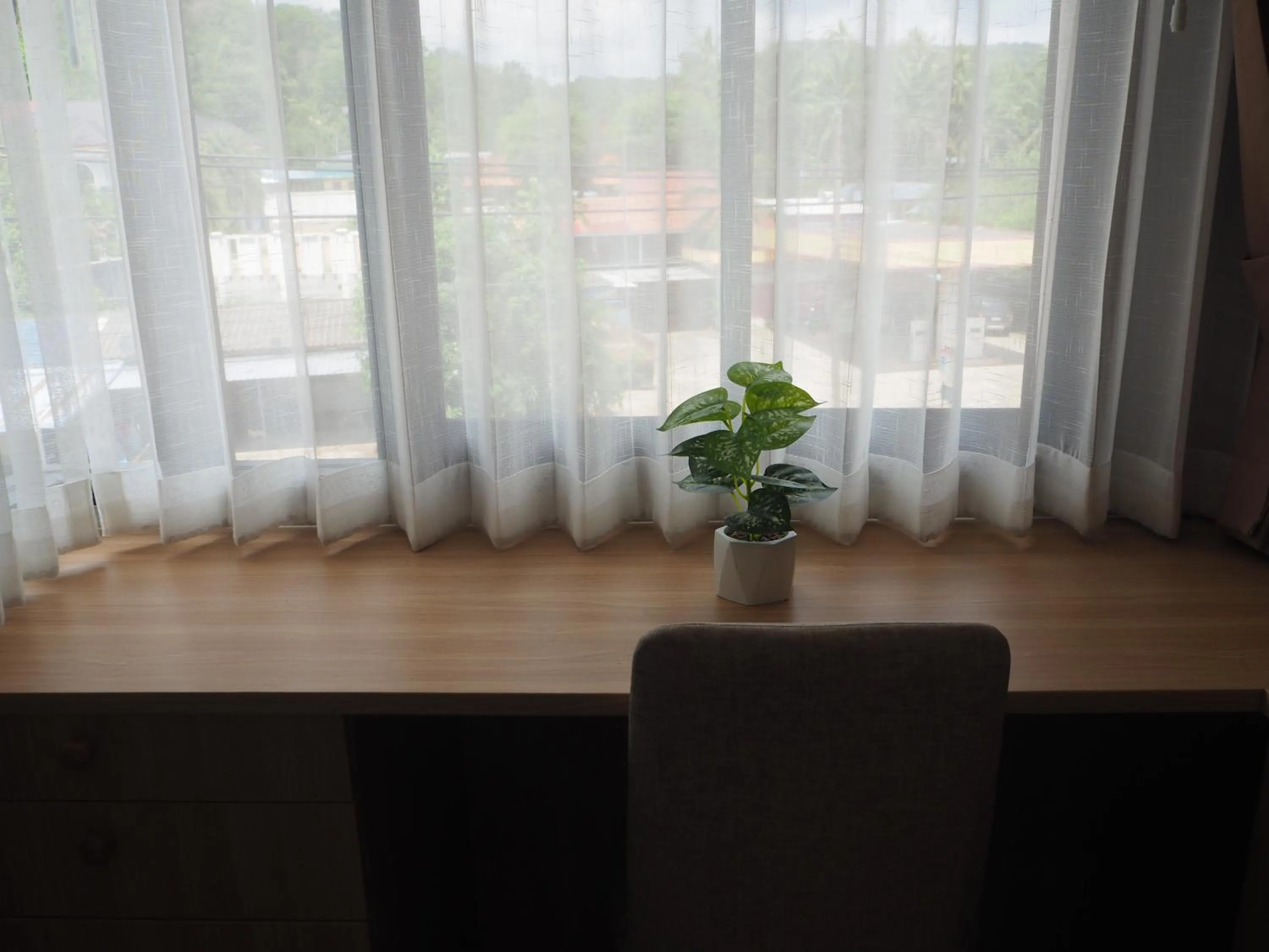 Seating area in The Village Poshtel