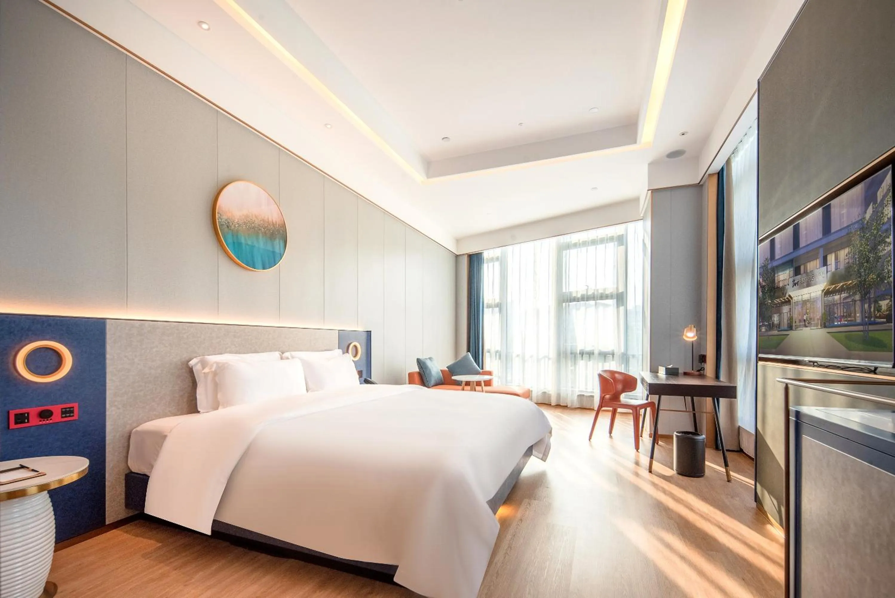 Bedroom in Ramada by Wyndham Guangzhou Huangpu