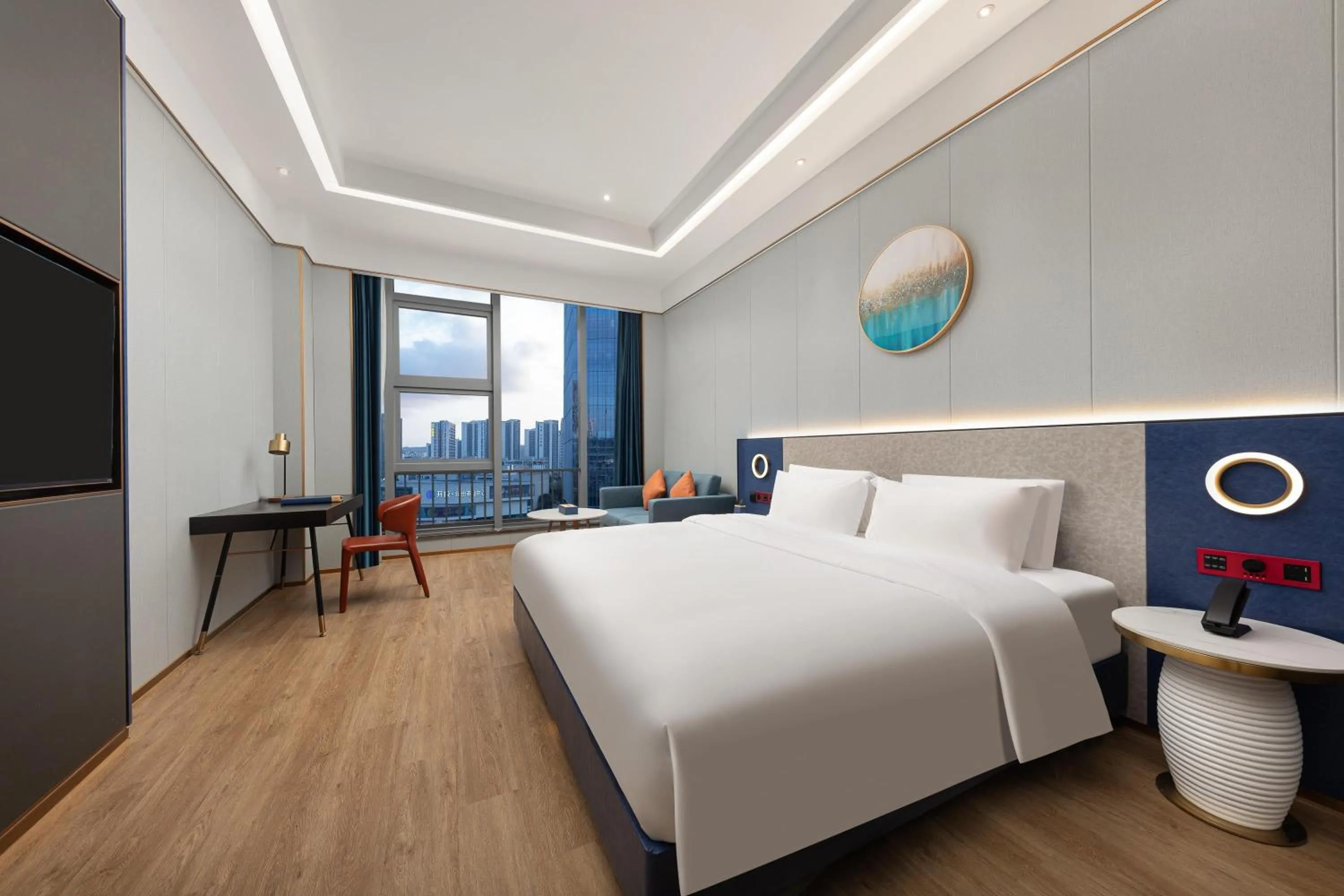 Photo of the whole room in Ramada by Wyndham Guangzhou Huangpu