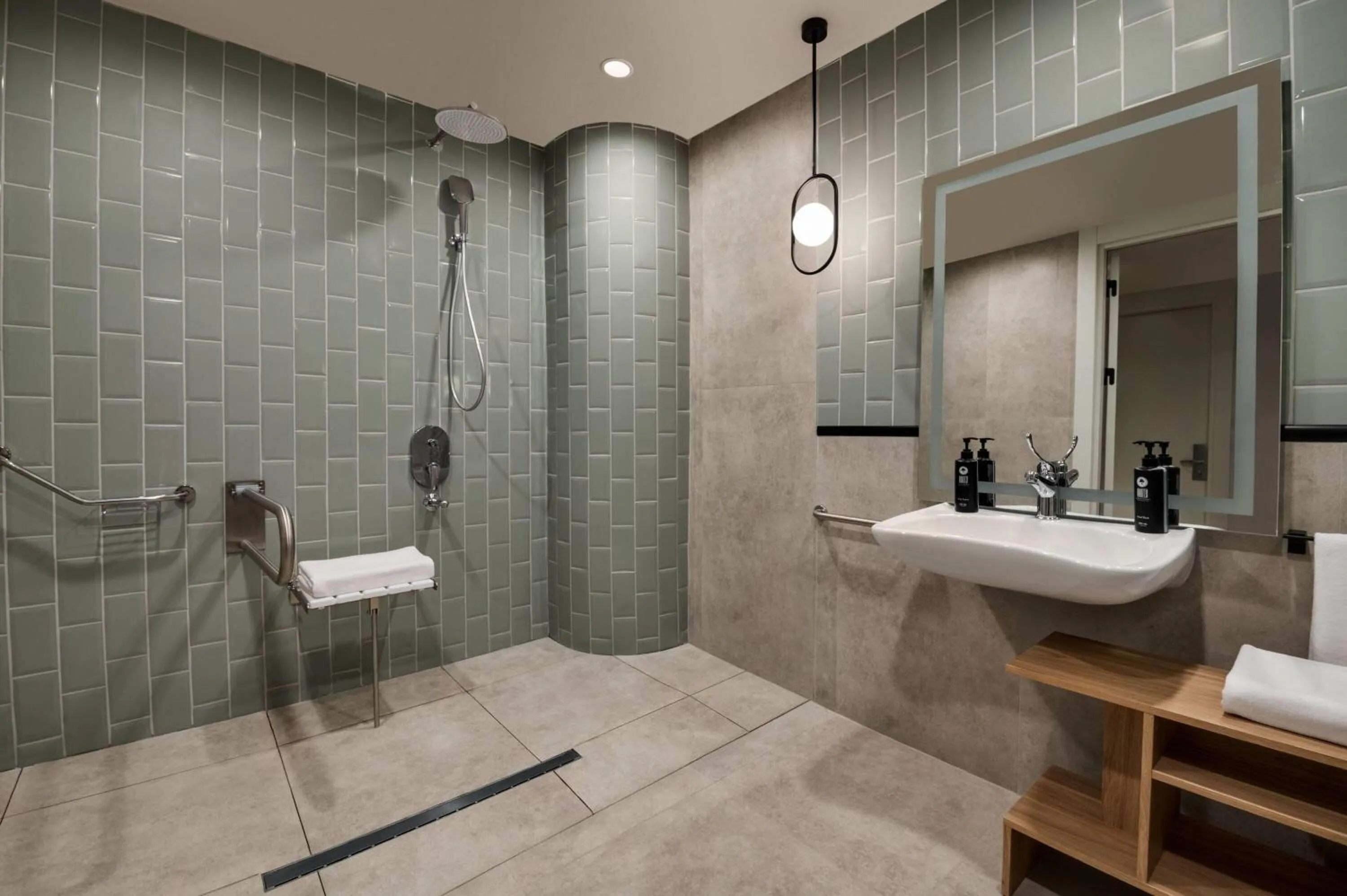 Shower in Tryp by Wyndham Istanbul Beyoglu