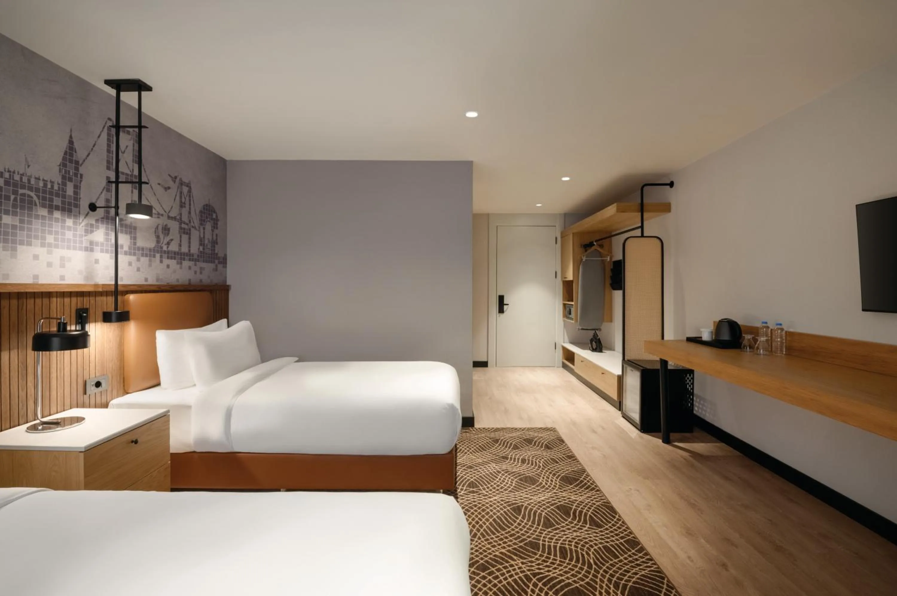 Bed in Tryp by Wyndham Istanbul Beyoglu