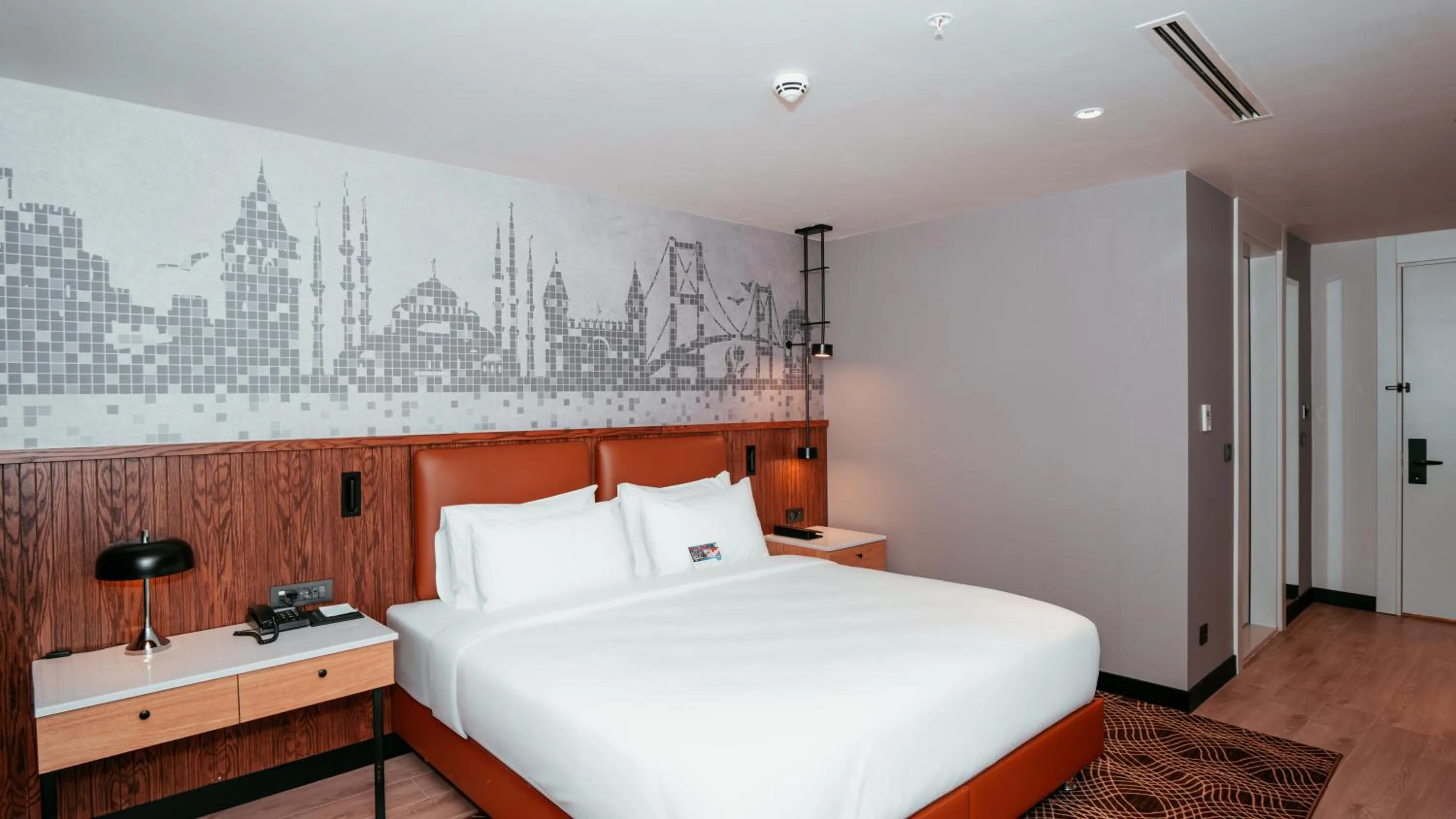 Bed in Tryp by Wyndham Istanbul Beyoglu