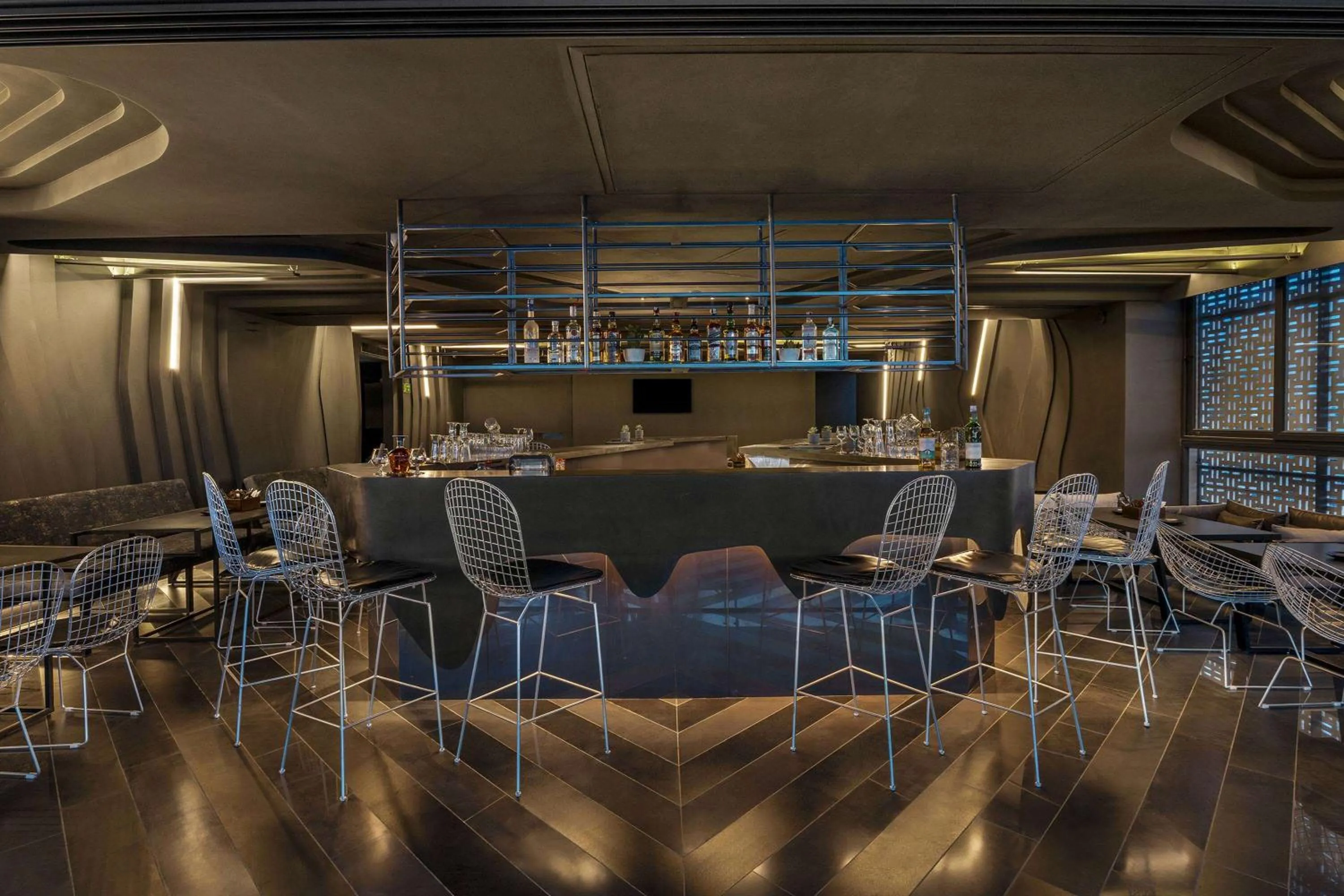 Lounge or bar in Ramada Encore by Wyndham Ambala GT Road