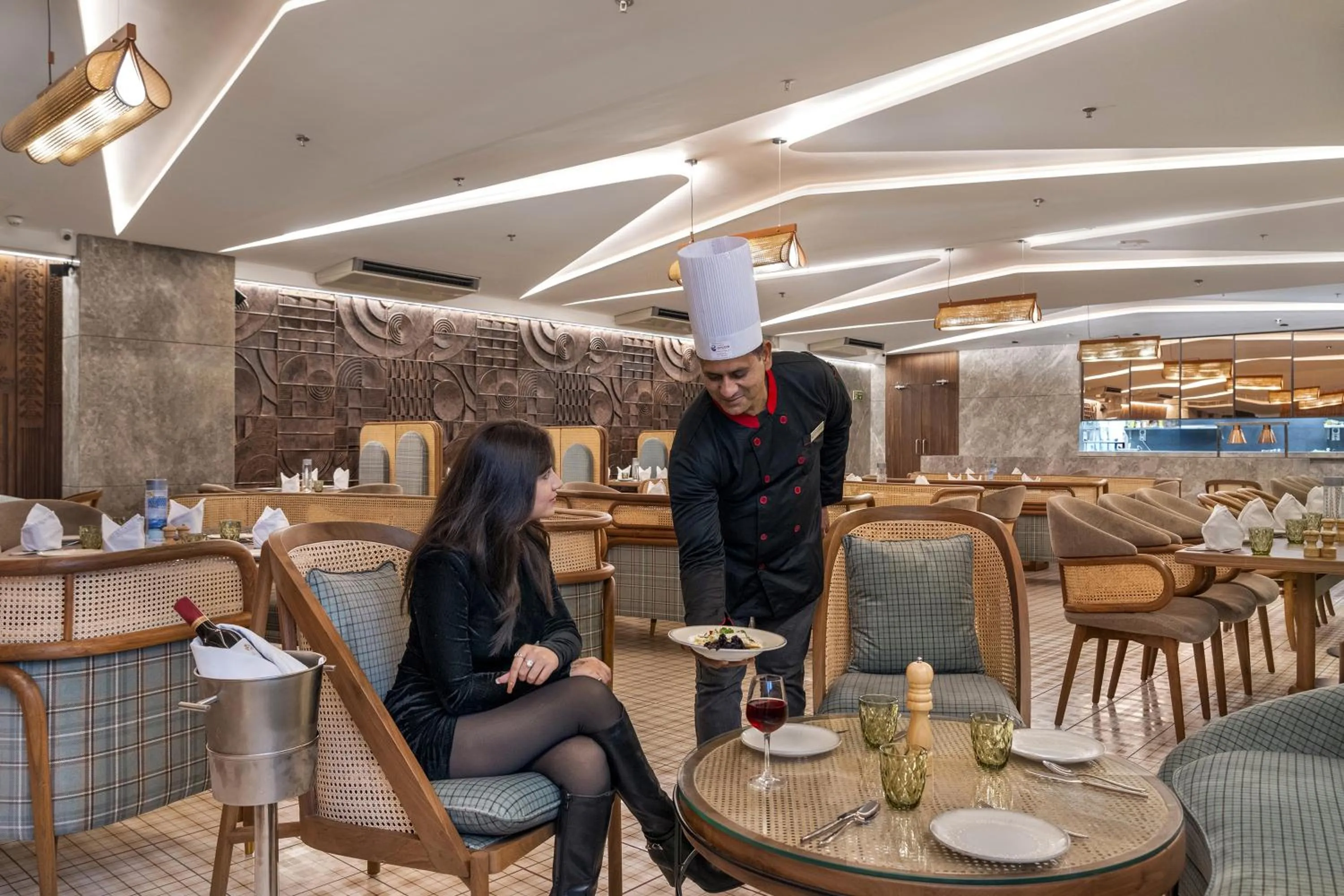 Restaurant/places to eat in Ramada Encore by Wyndham Ambala GT Road