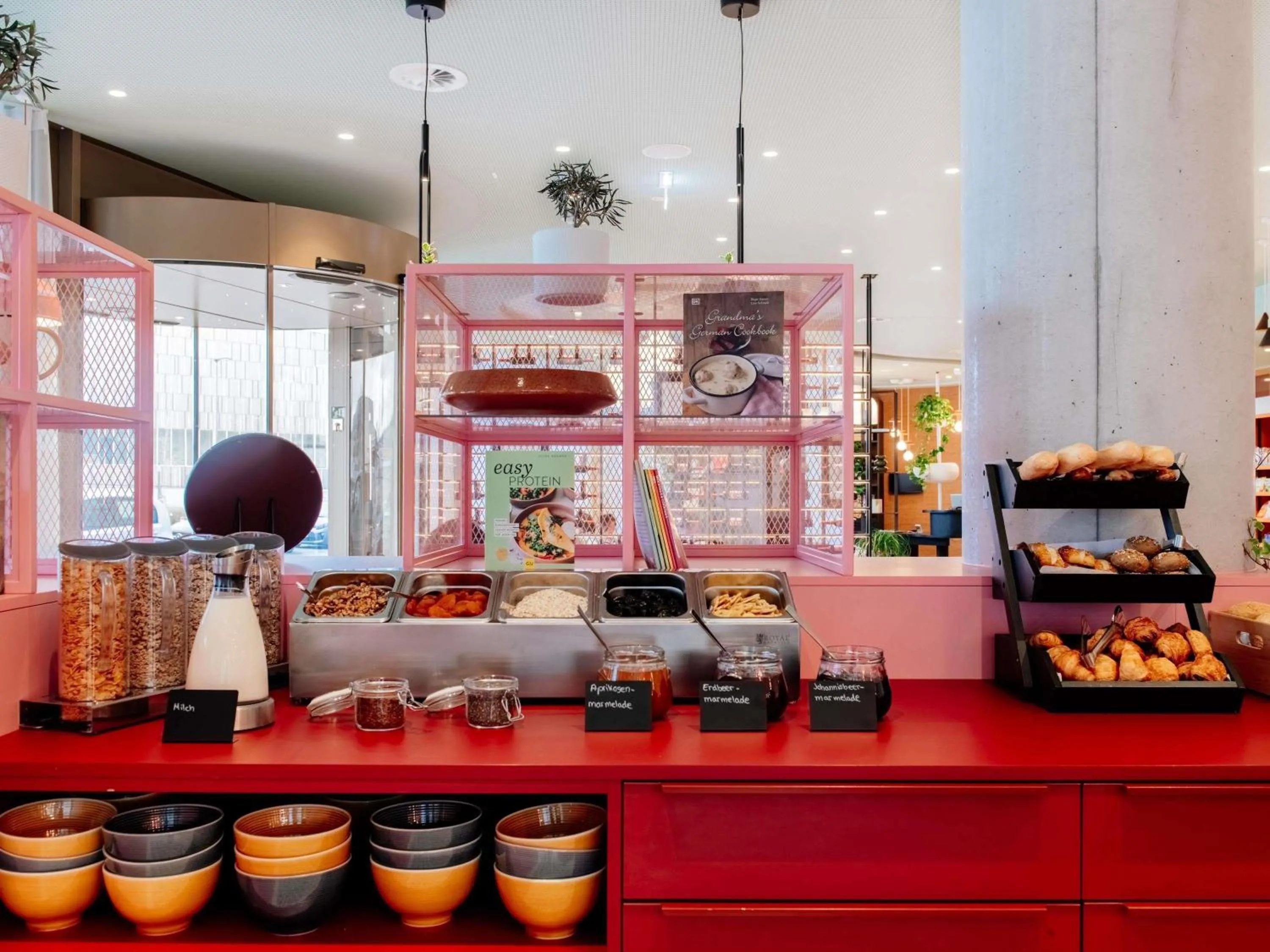 Breakfast in Aparthotel Adagio Stuttgart NeckarPark