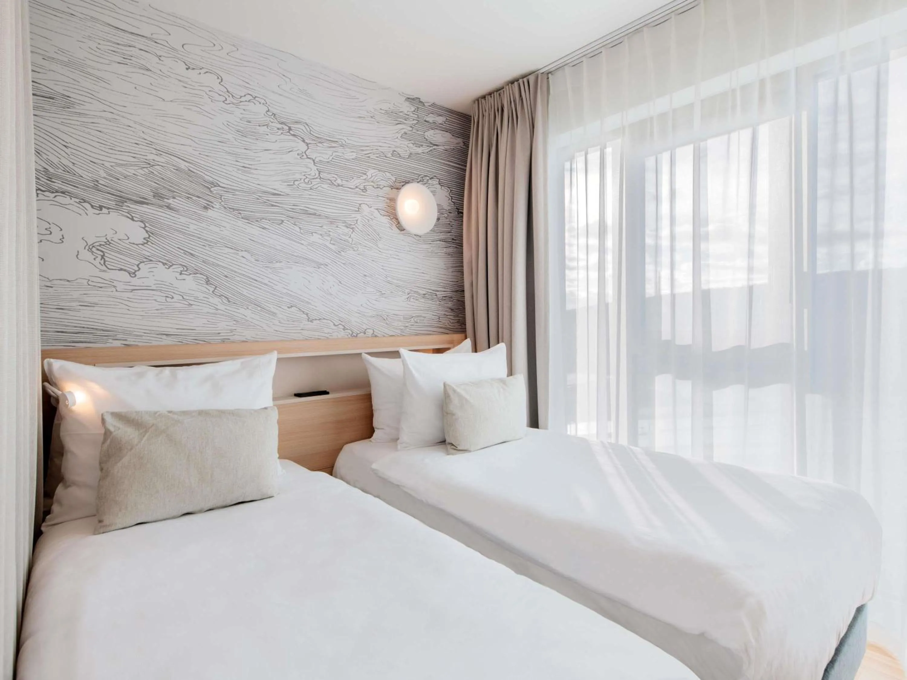 Bedroom, Bed in Aparthotel Adagio Stuttgart NeckarPark